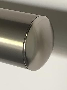 B52 Anodized Handrail Aluminum End Cover 1.97