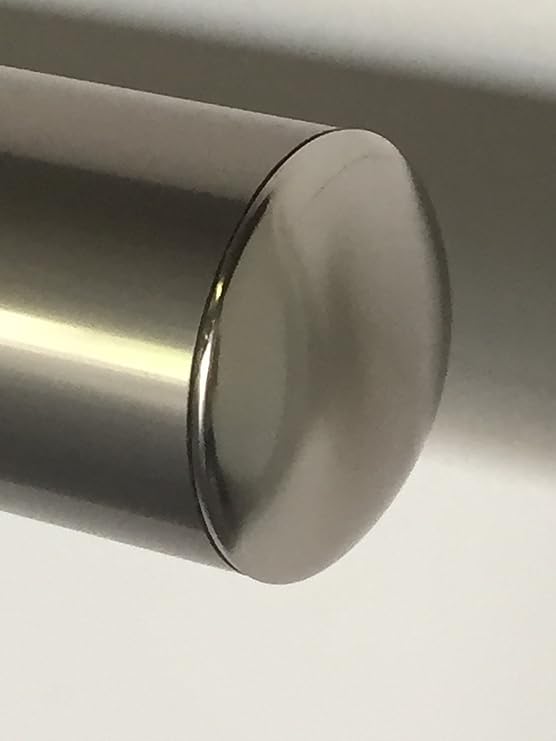 B52 Anodized Handrail Aluminum End Cover 1.97