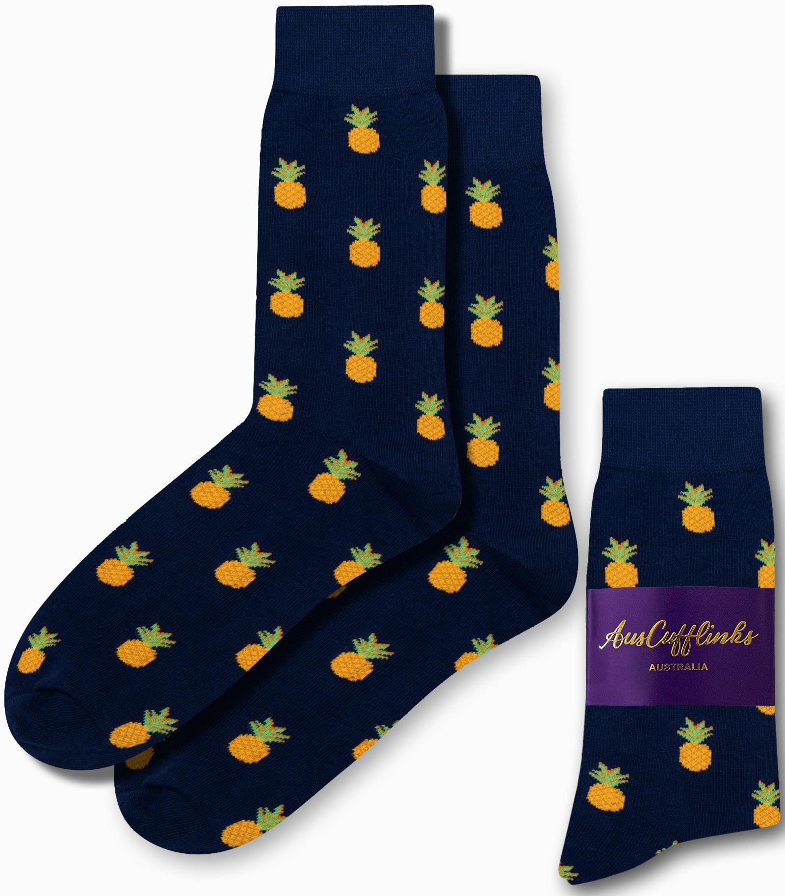 AUSCUFFLINKS Socks For Him & Her | Fun Gift Socks for Dad & Mum