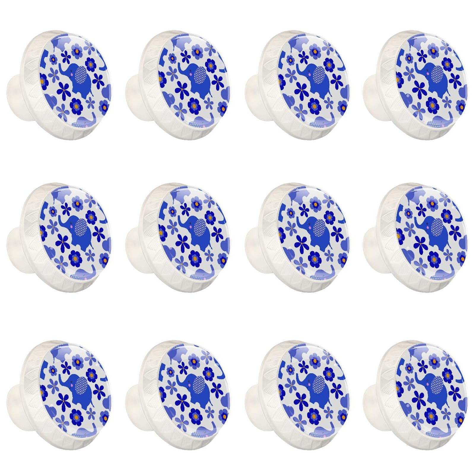 Poignees d'armoire boutons de tiroirs violets pour decor de cuisine