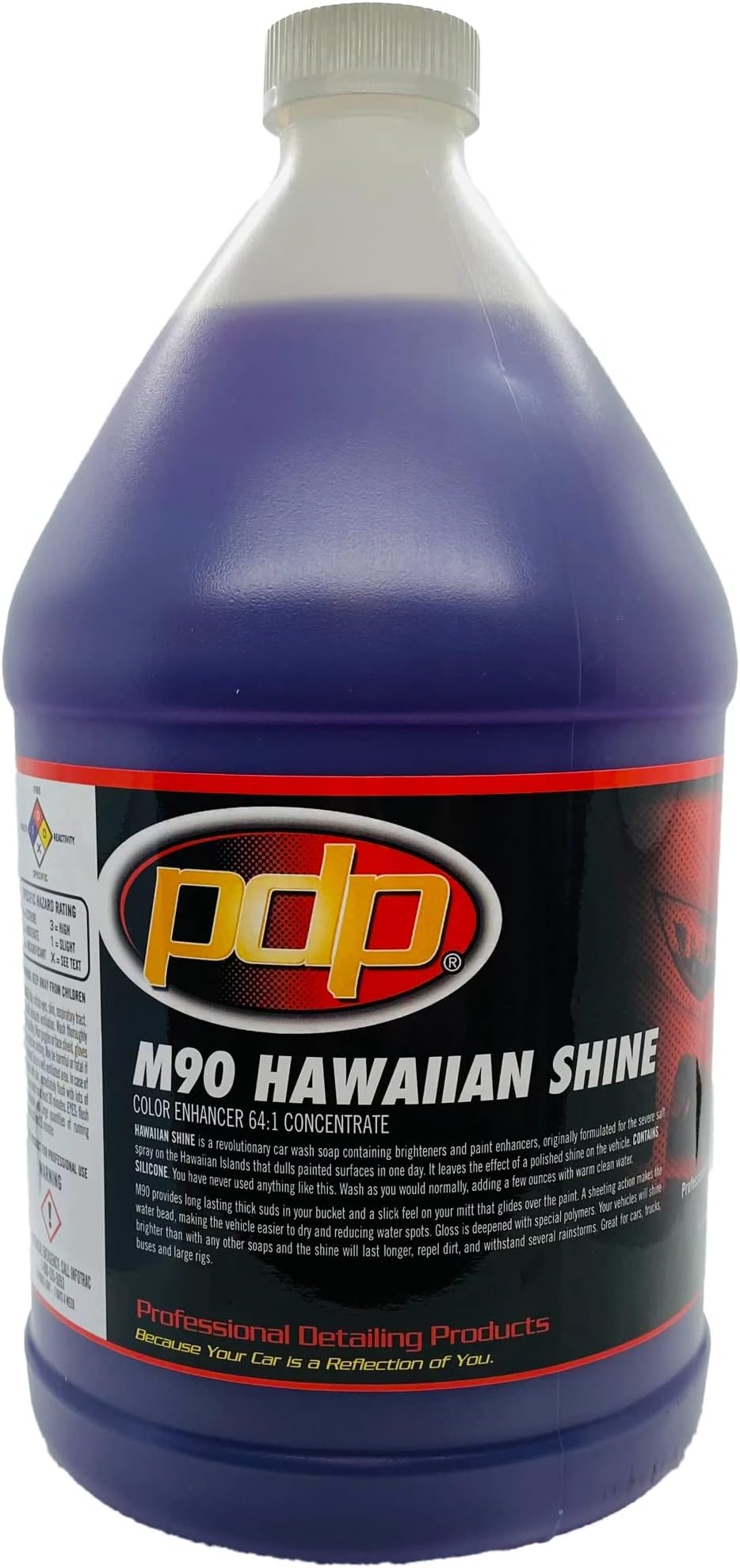 Professional Detailing ProductsPDP Hawaiian Shine - Wash & Wax Car Wash Soap 1 Gallon
