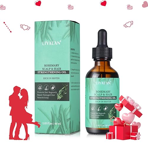 Beautifier Life Aceite para fortalecer el cuero cabelludo y el cabello de romero 100% natural con biotina, nutre y mejora la salud del cabello y el