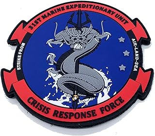 31st MEU PVC Patch â€“ With Hook and Loop 4inch