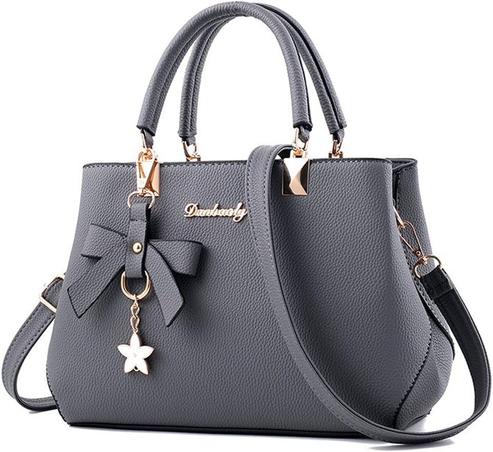 Dreubea Womens Handbag Tote Shoulder Purse Leather Crossbody Bag