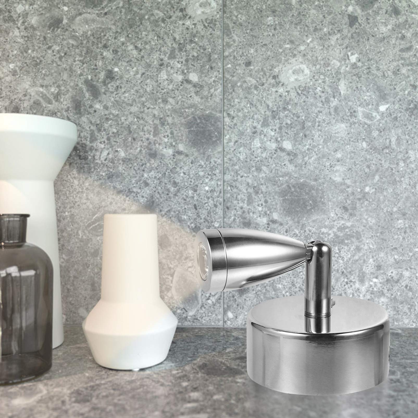 ERINGOGO Wall Light Modern Led Rv Reading Lamp 12v Multipurpose Indoor Lamp Easy Install for Bedside Bedroom Rv Hotel