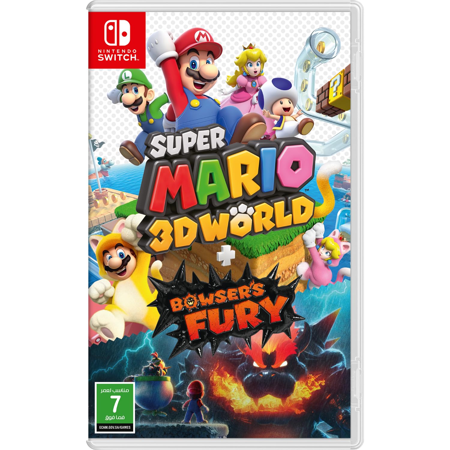 Nintendo Super Mario 3D World + Bowser's Fury for SWITCH (KSA Version)