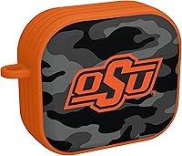 Vista 3 de AFFINITY BANDS Oklahoma State Cowboys Camo HDX - Funda compatible con Apple AirPods Generación 3