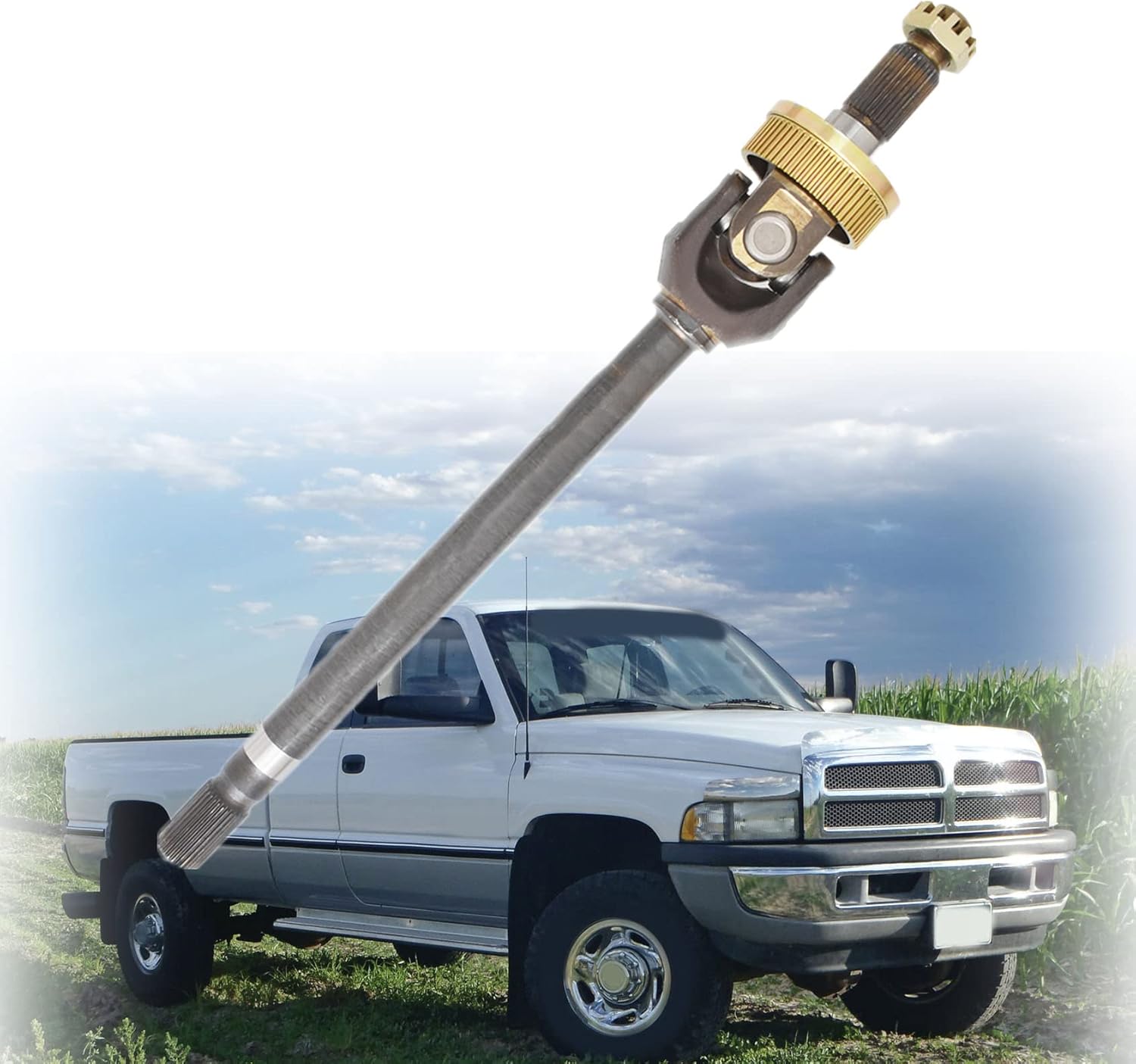 Front Left Driver Side Axle Shaft Assembly Replacement for R-a-m 1500 1994-2001