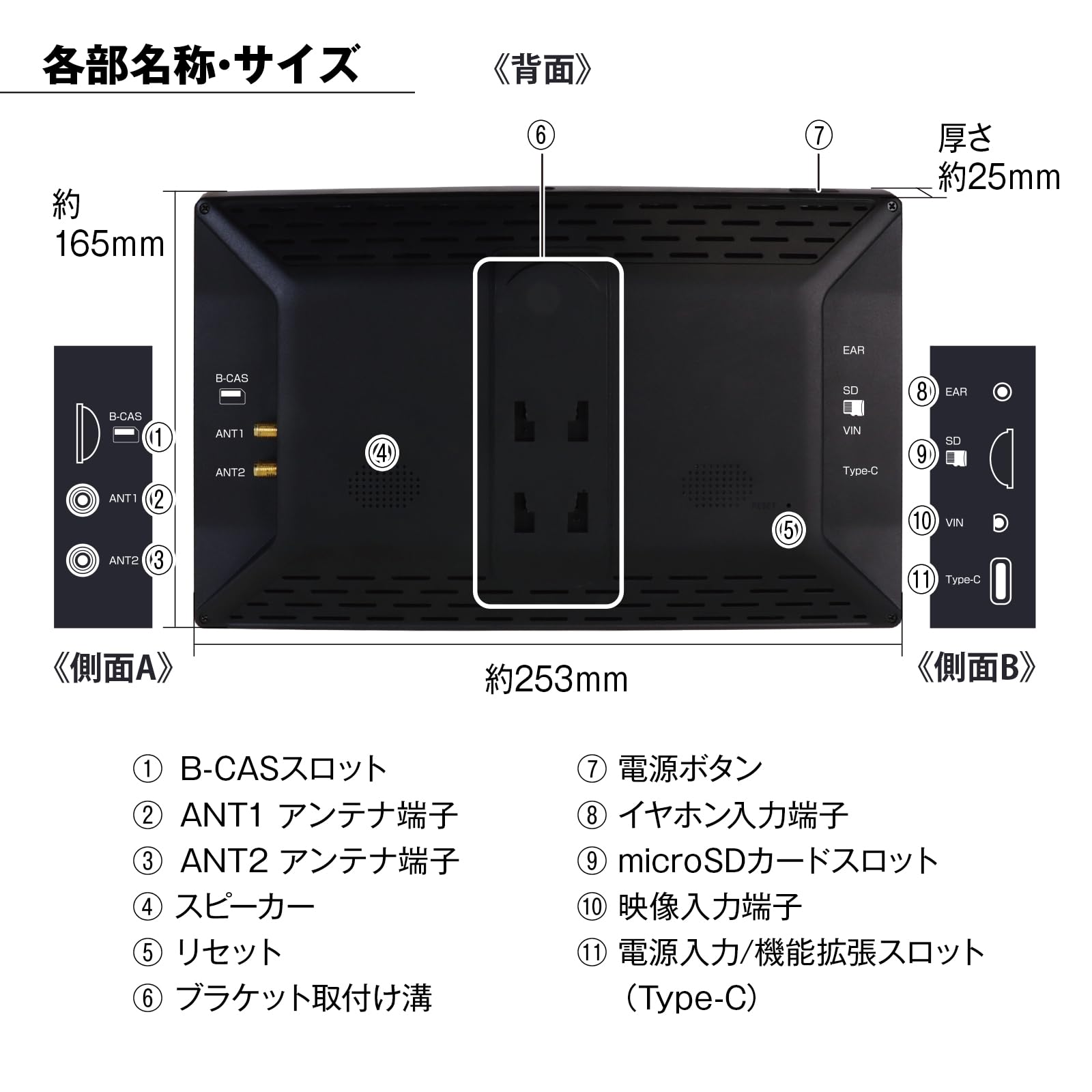 Amazon.co.jp: MAXWIN: 前席用モニター
