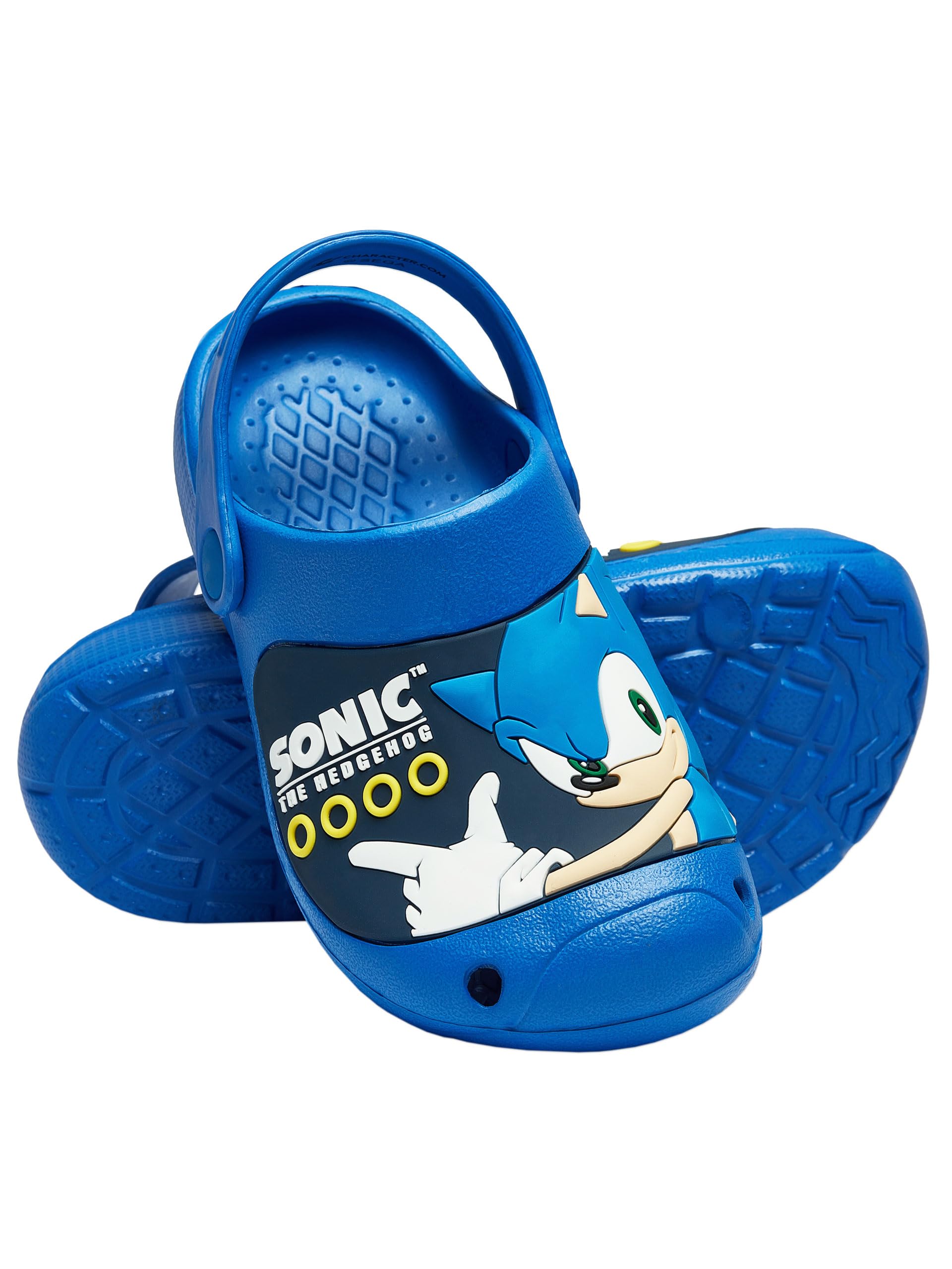 Trzewiki Sonic The Hedgehog Dla Chłopców | Buty Sonic | Trzewiki i Klapki Chłopięce | Sandały Letnie | Oficjalna Sonic Merchandise