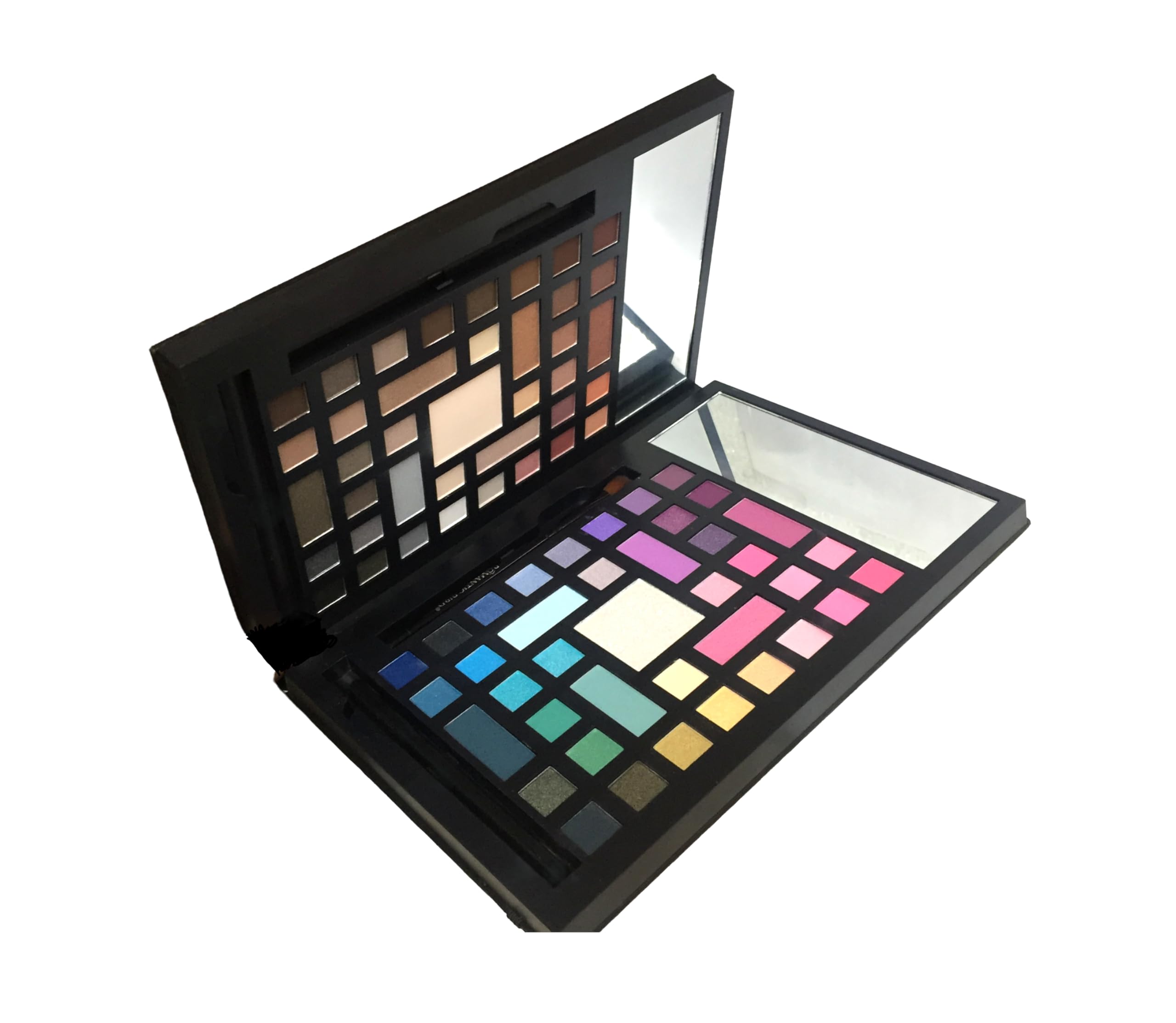Paris Color wonderland Natural & Vivid Palette with Mirror & Brushes-image-41