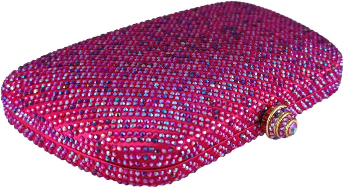 Boutique De FGG Mini Rhinestone Clutch Purses for Women Formal,Wedding Dressy Evening Bags and Clutches,Crystal Clutch Bag - Image 8