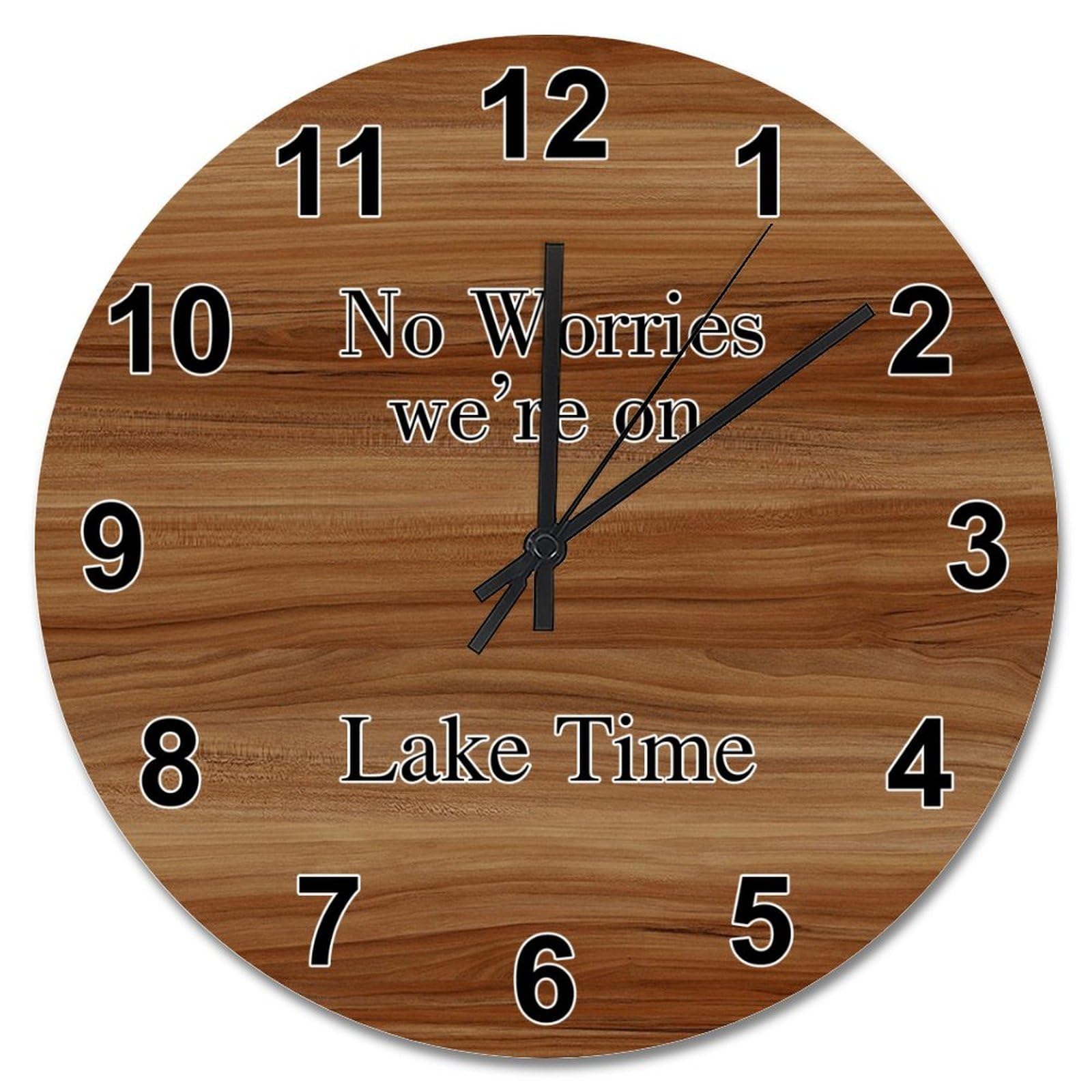 Horloge murale vintage cadeau de mariage en bois de grange decoration de salon chic