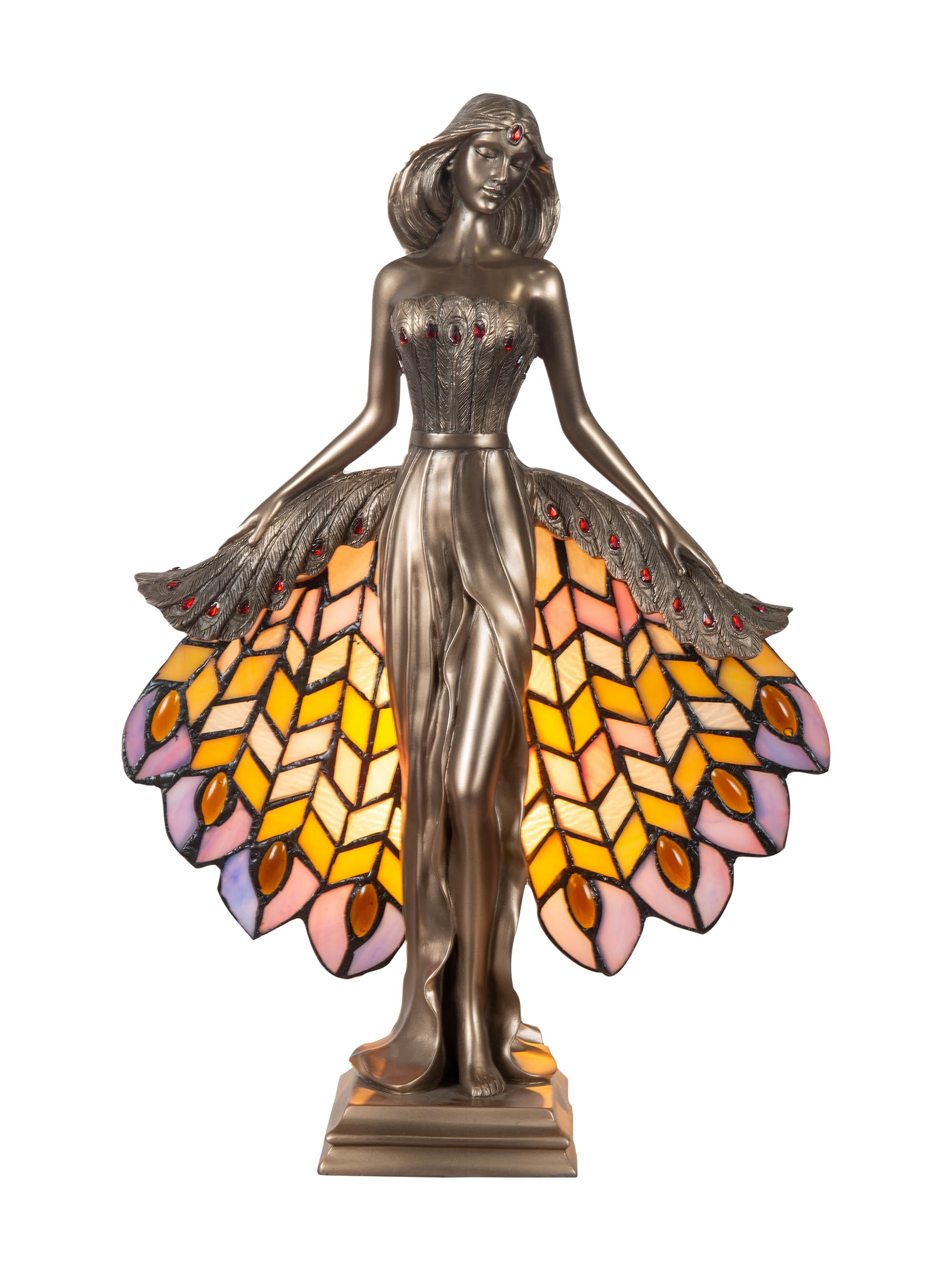 Amazon.com: Dale Tiffany STA16139 Tiffany Accent Lamp, Luna