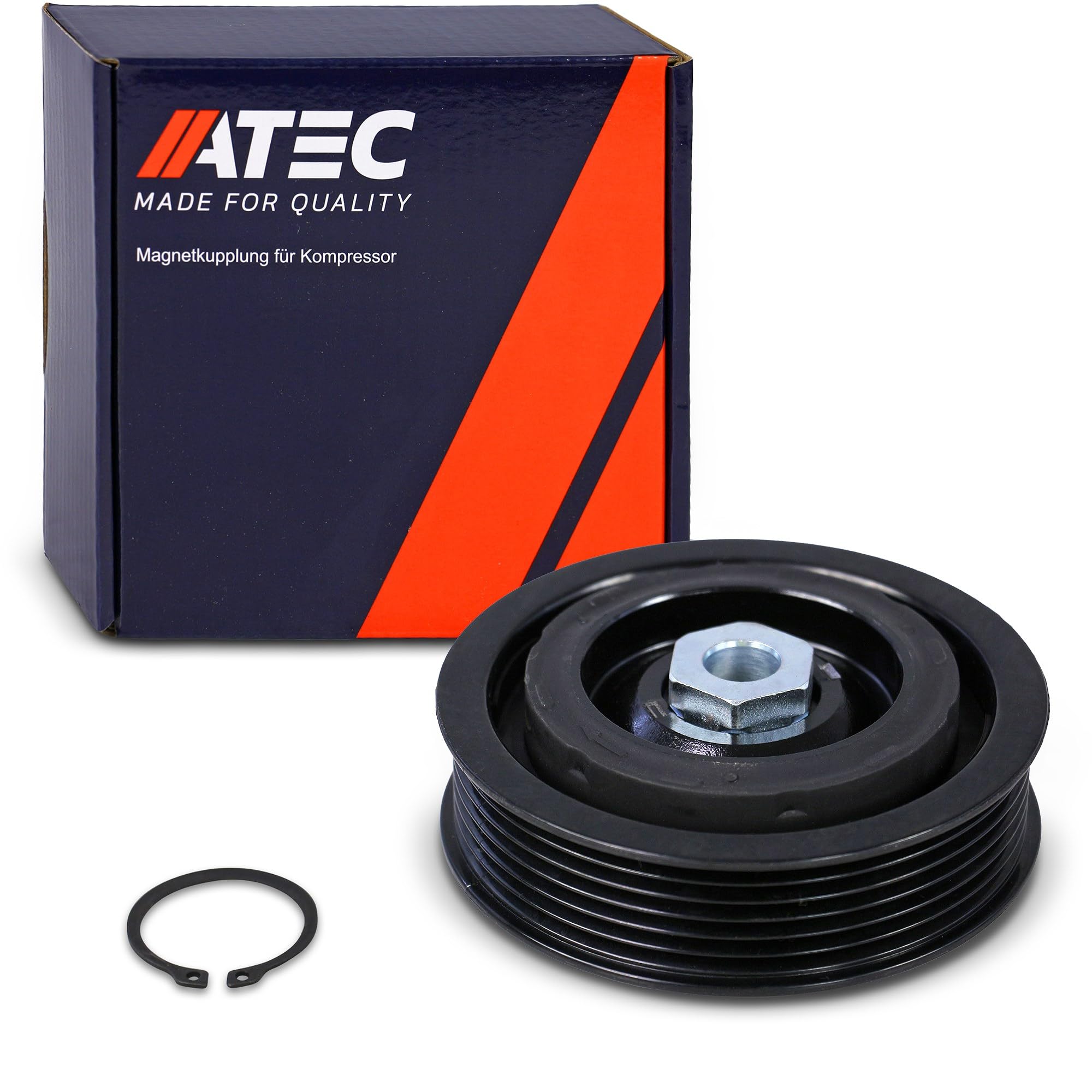 ATEC Germany Magnetkupplung für Kompressor Kompatibel mit: AUDI A4 Allroad B8, A4 B7, A4 B7 Avant, A4 B7 Cabriolet, A4 B8, A4 B8 Avant, A5, A5 Cabriolet, A5 Sportback, A6 C6, A6 C6 Avant, A8 D3, Q5
