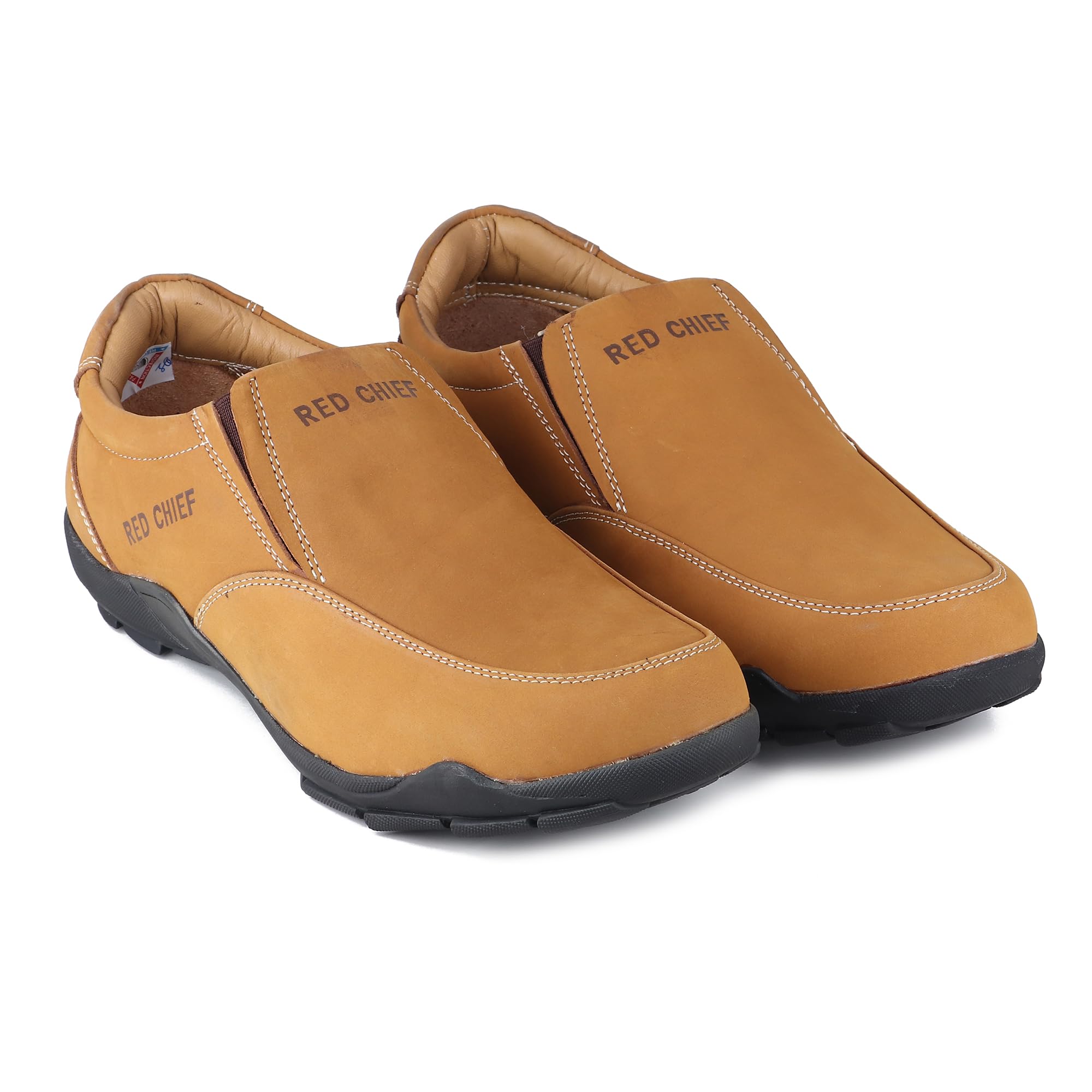 red chief Genuine Leather Slip On Non-Lace Up | Casual Shoes for Men | Rubber Sole-picture-28