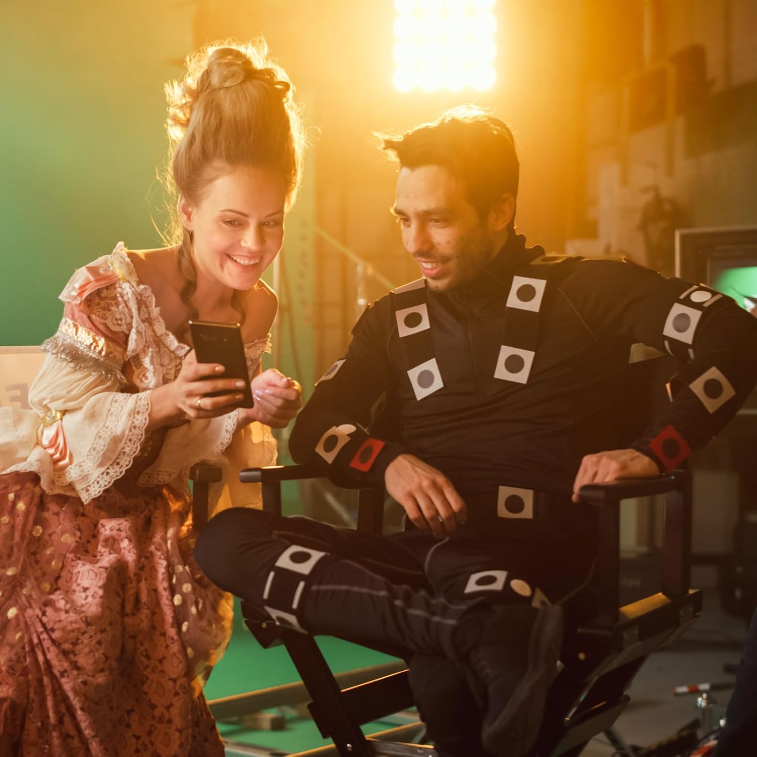 M METERXITY Director Chair Accessories Set with 2 Round Sticks - Replace The Chair Old Canvas, Apply to Outdoor/Makeup Room (Rose Red)