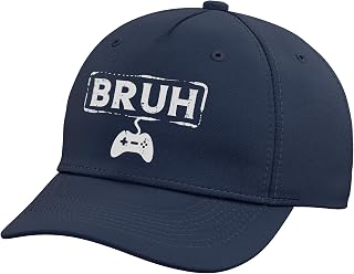 Gamer Bruh Video Game Funny Gaming Teen Men Boys Kids Youth Adjustable Baseball Hat