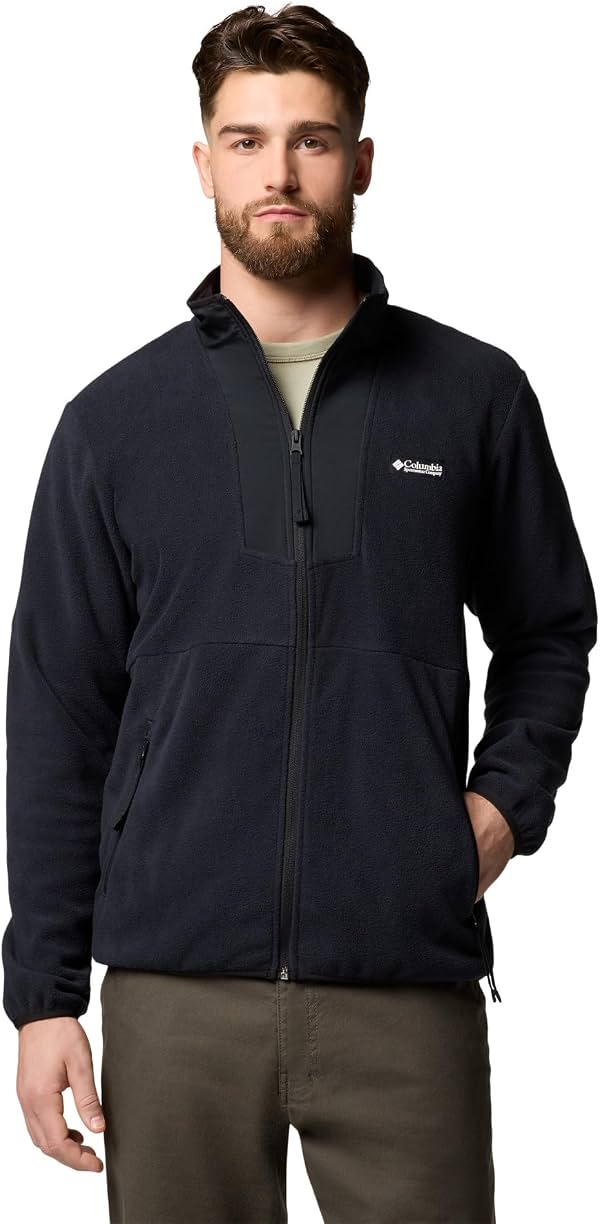 Chaqueta de forro polar Columbia para hombre Sequoia Grove con cremallera completa