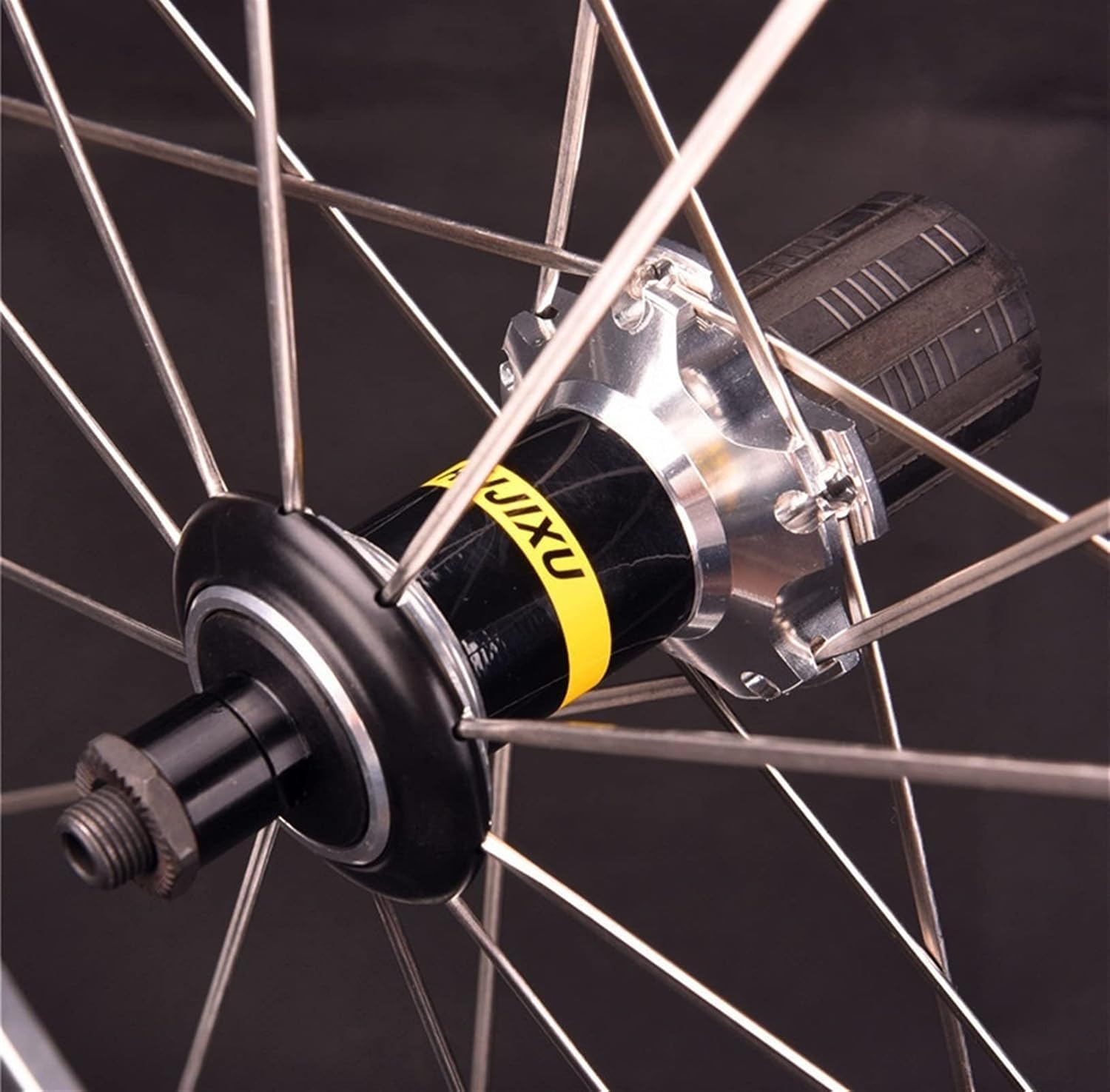 Zestaw kołowy do roweru szosowego 700C dwuwarstwowa obręcz 20H do 7 8 9 10 11 prędkości kaseta V hamulec szybkie zwalnianie koła rowerowe cruiser 1990G