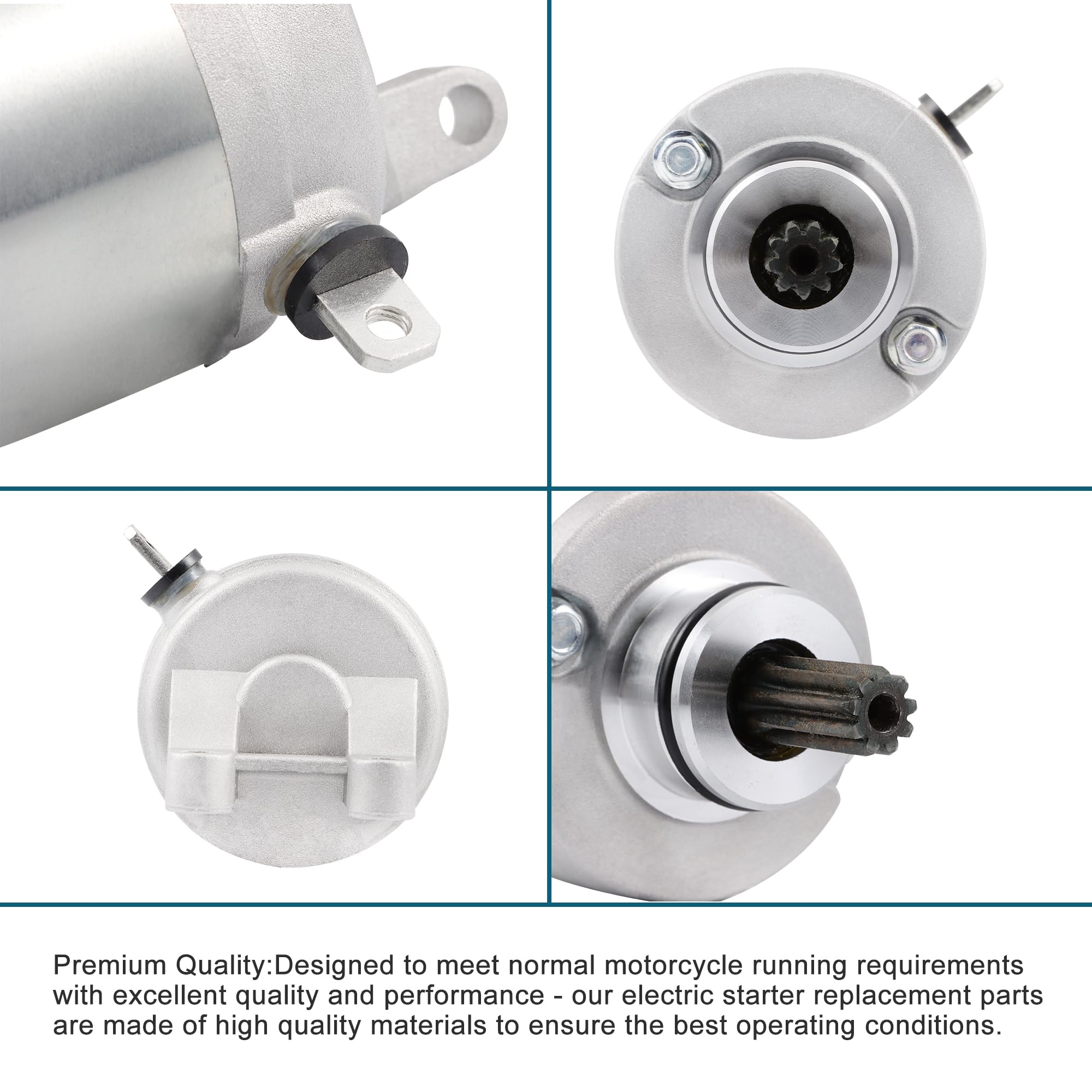 GOOFIT 9T CW Motorini Di Avviamento Sostituzione Per AN 250 400 BURGMAN 125 200 31100-14F01 31100-06H00 31100-06H01