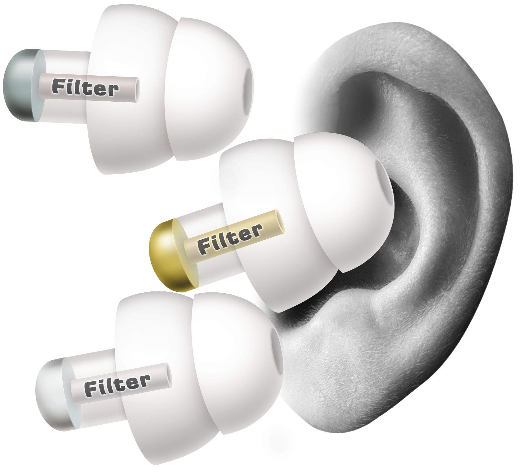 Alpine MusicSafe Pro Gehörschutz - weiß