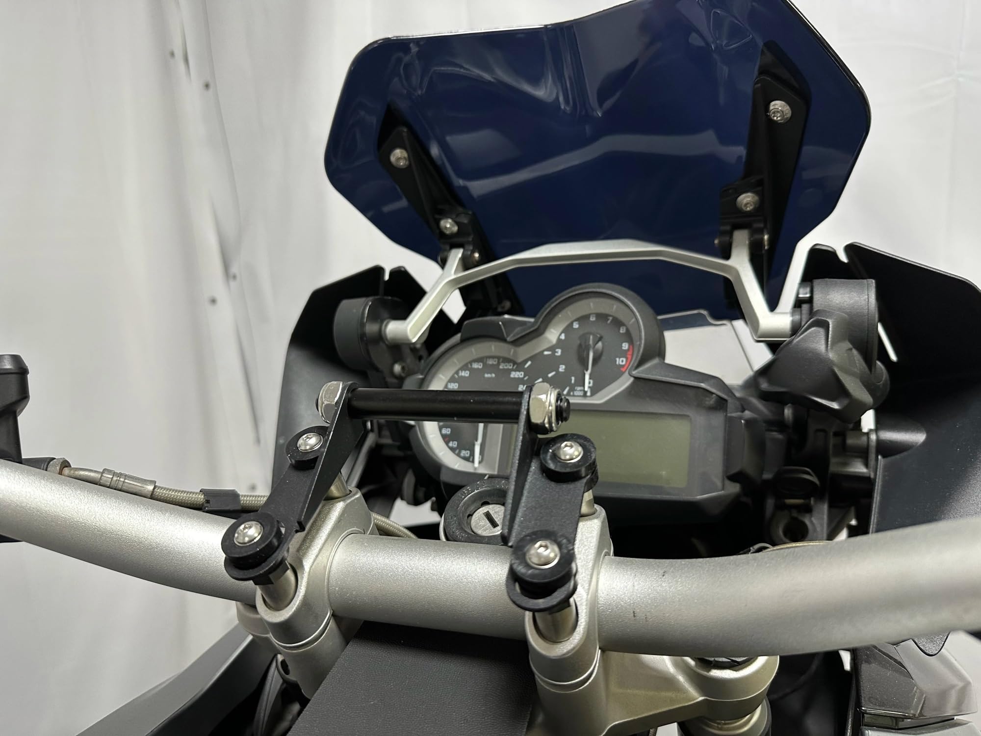 Soporte Placa Navegación GPS Barra Soporte Soporte De Soporte De Navegación para Teléfono para R1250GS, para Adventure R1200GS, para ADV F850GS, F750GS, F800GS, S1000R, F900 R/XR