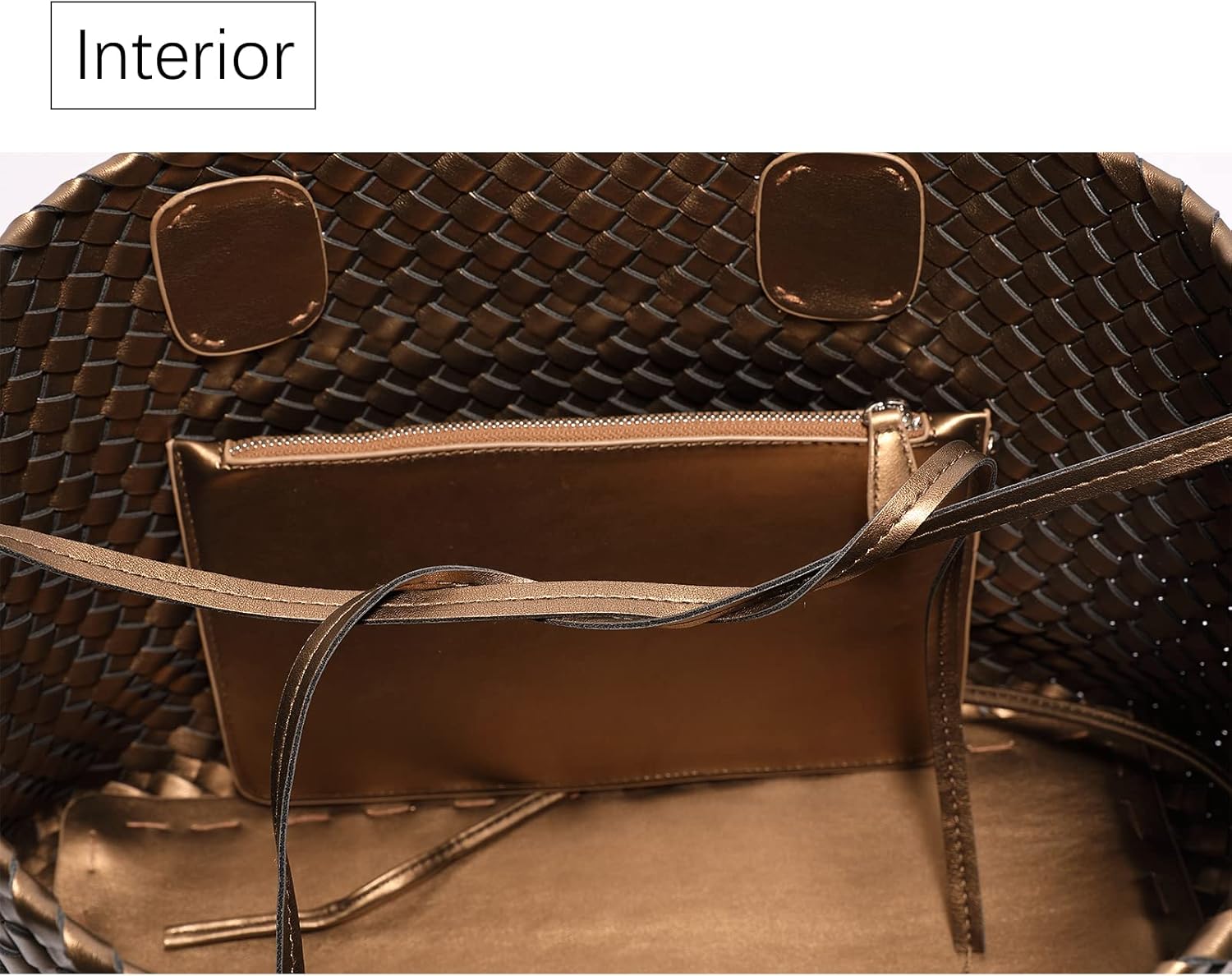 Woven Bag Shopper Bag Travel Handbags and Purses Women Tote Bag Large Capacity Shoulder Fashion Bags - Image 5