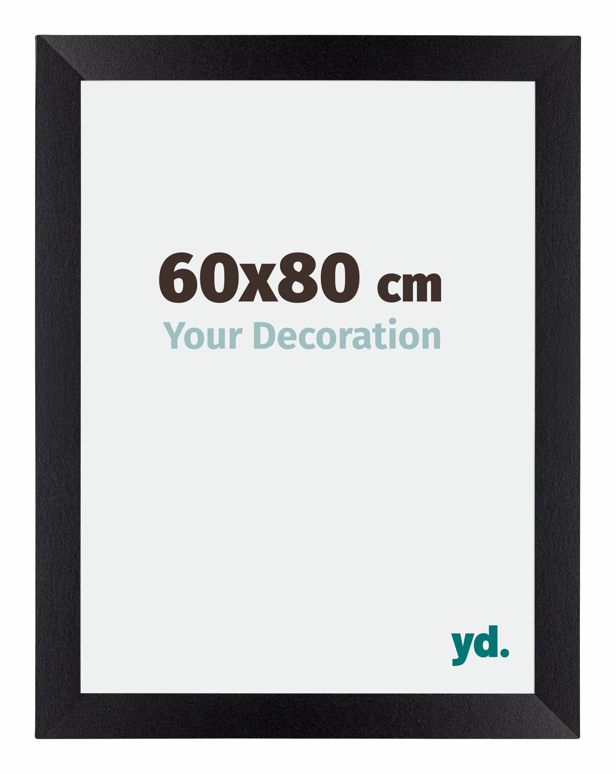 Your Decoration - Puzzle frame 60x80 - Black Matte - Puzzle frame 1500-2000 Pieces - MDF Photoframe - Mura