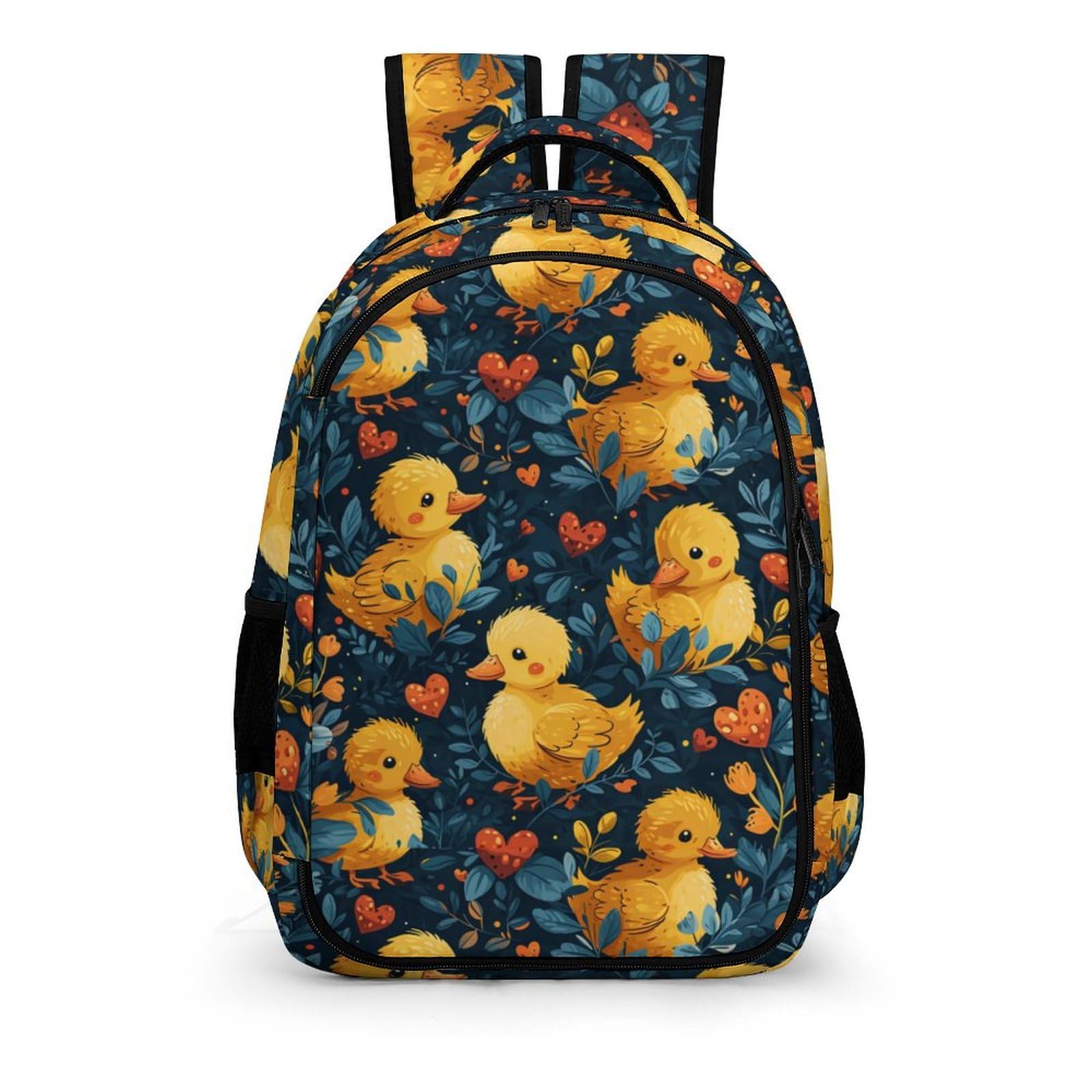 TPISLI Boys Girls Children's Backpack with Yellow Ducks, Kids Little Backpacks Toddler Rucksack Animal Schoolbag Bookbag