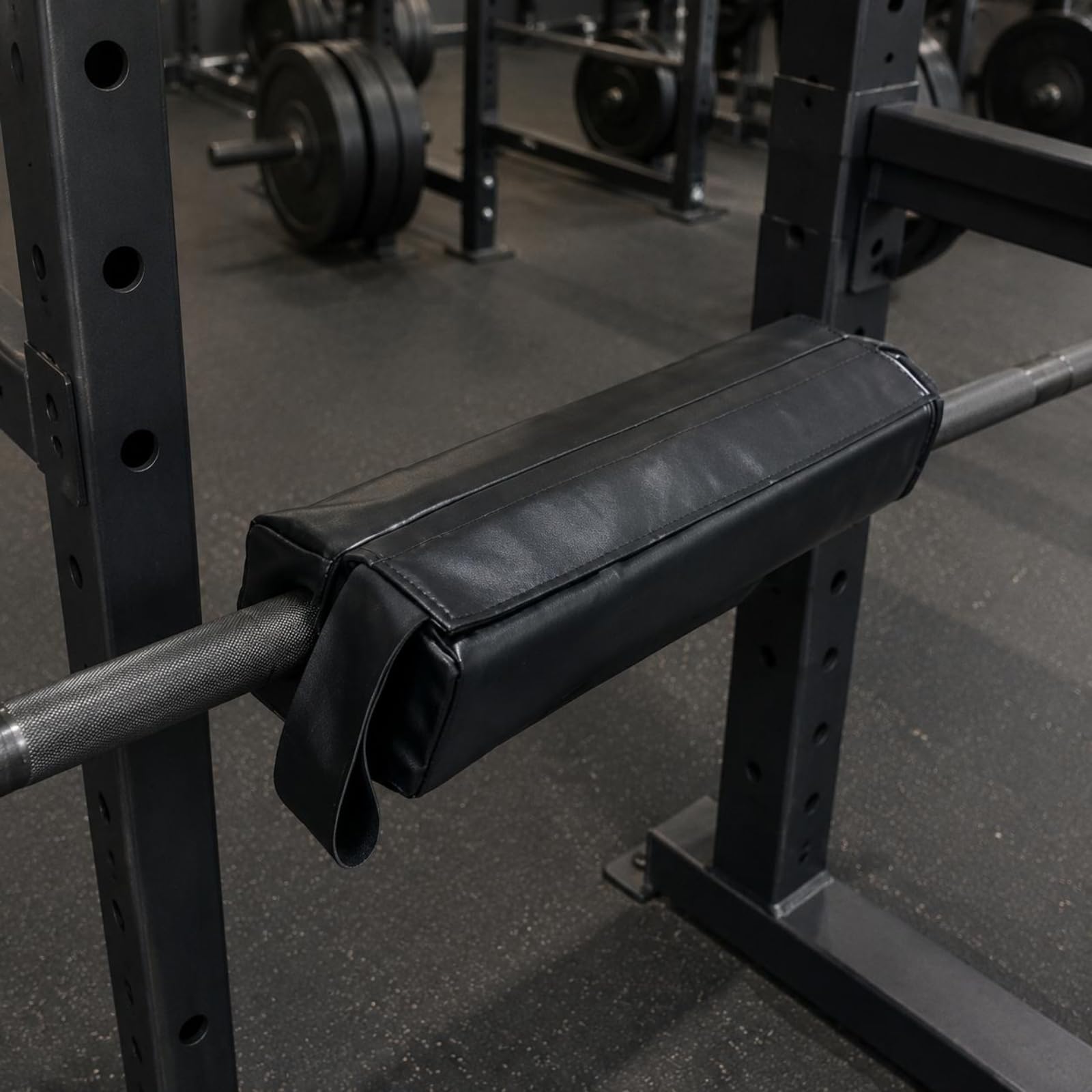 Almohadilla para Barra Cuadrada Almohadilla Hombros Protector Barra Funda Acolchada Cojín Fitness de Oxford para Sentadillas Press de Pecho Puente, Piedra Veteada