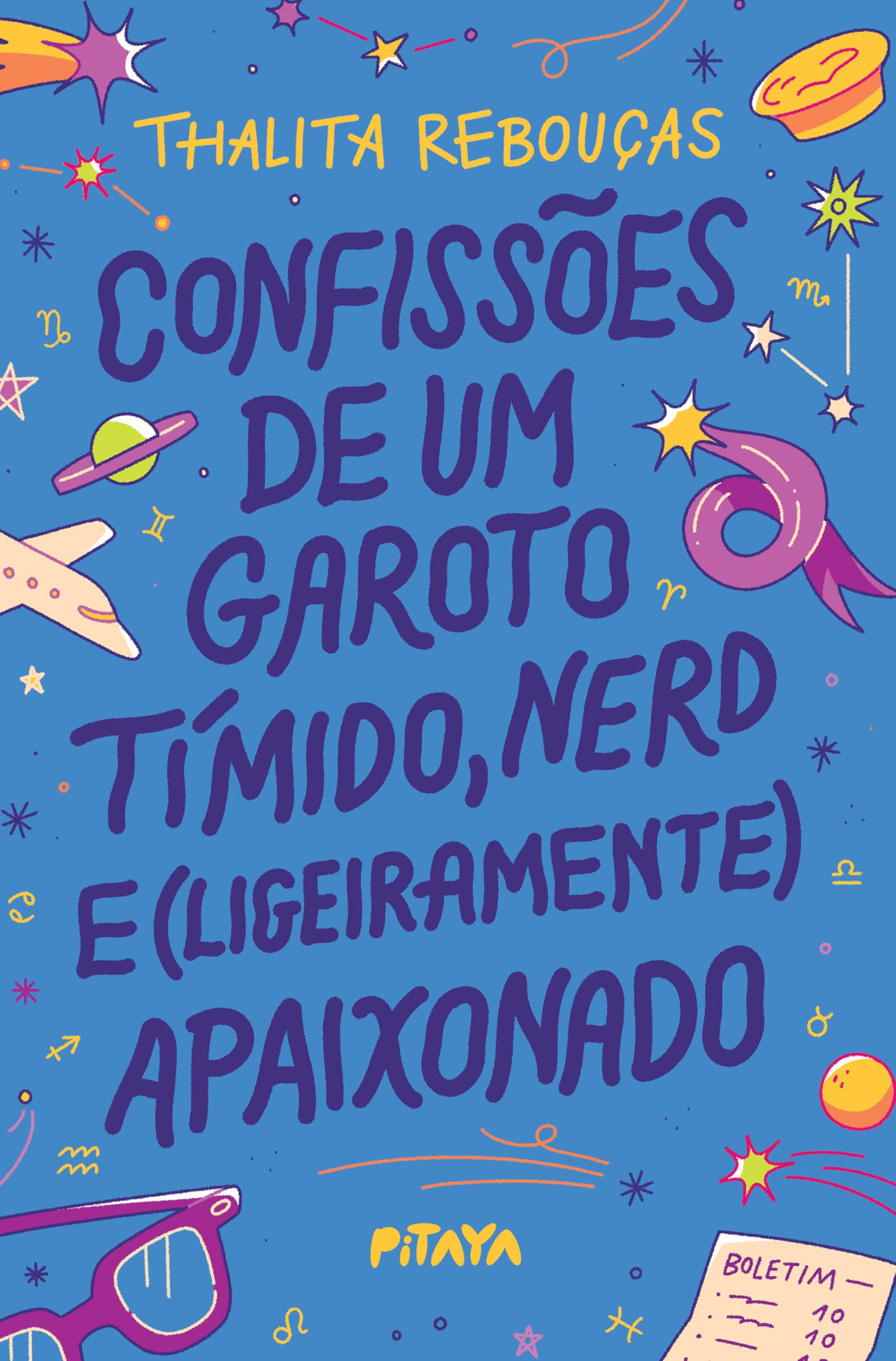 Capa do livro Confissões de um garoto tímido, nerd e (ligeiramente) apaixonado – Nova edição