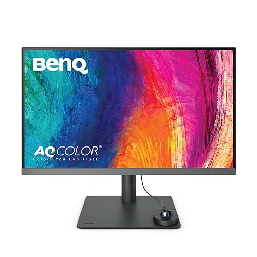 BenQ PD2706U 27-inch 4K Monitor, 90W USB-C, UHD, P3, sRGB, Rec.709, DisplayHDR 400, IPS, AQCOLOR Technology, Factory-Calibrated, Color Mode, DualView, Darkroom Mode, Animation Mode, CAD/CAM Mode, KVM - 27" 4K P3 | USB-C | Calibrated