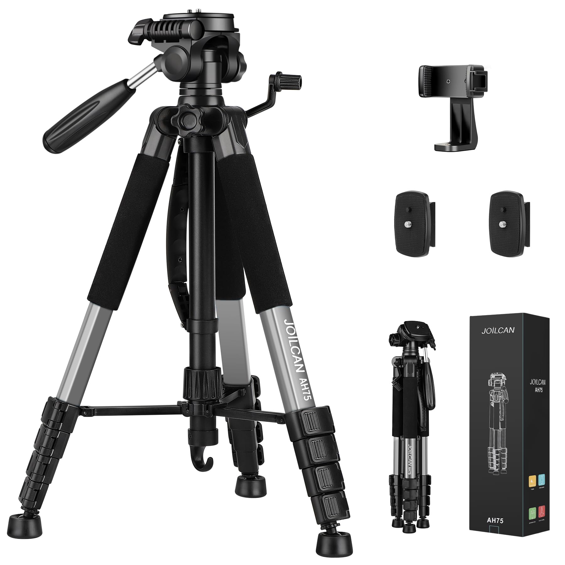 Amazon.com : JOILCAN Tripod Camera Tripods, 74