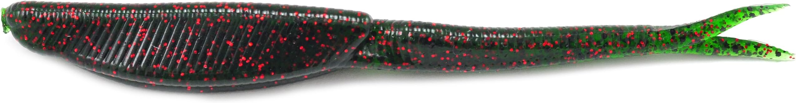 Bruiser Rad Shad Bait, Watermelon Red