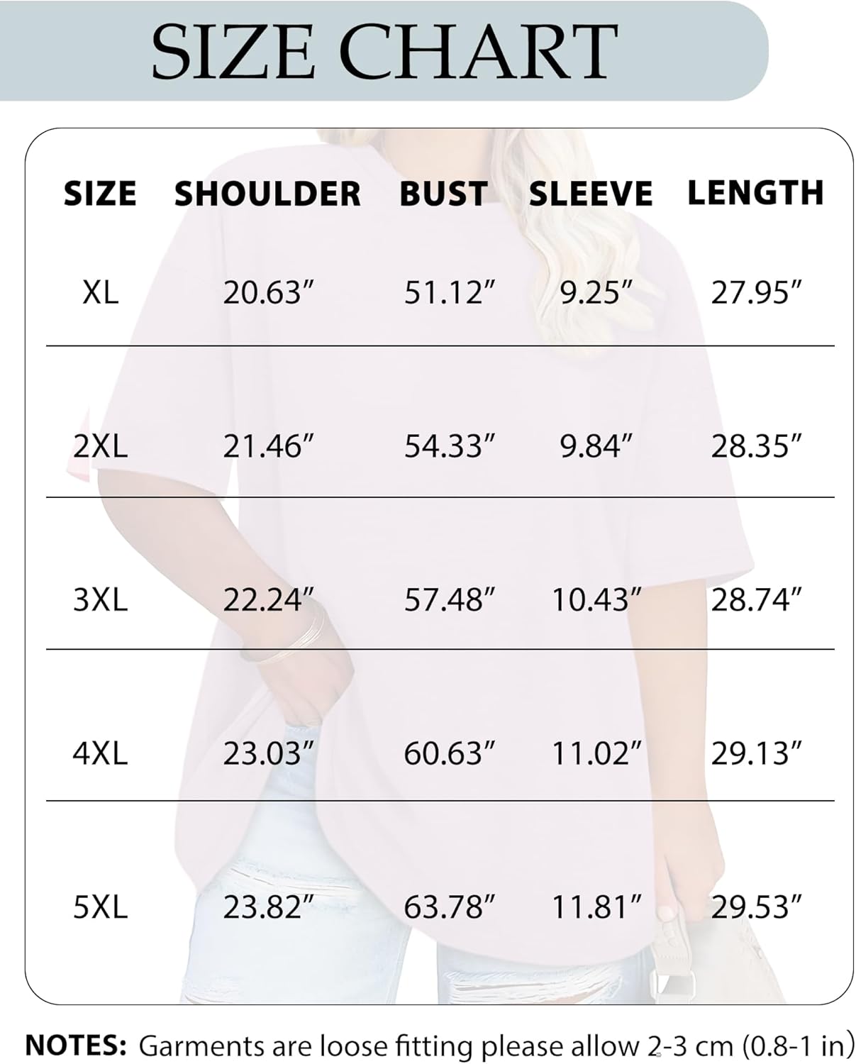 Plus Size Tops Casual Oversized Tshirts for Women Loose Fit Crew Neck Blouses Summer Basic Tees - Image 7