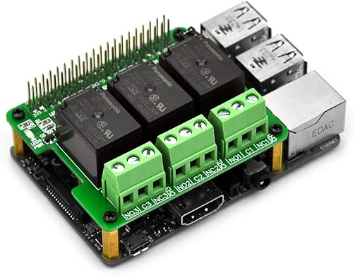Miniatura 1 de Electronics-Salon RPi Power Relay Board Módulo de expansión para Raspberry Pi A+ 3A+ B+2B 3B 3B+4B