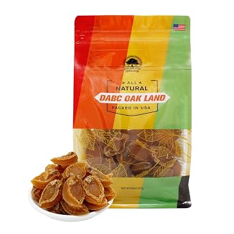 Dried Abalone 40-50 pcs DABC OAK LAND Dried Abalones Seafood Rich in Collagen 100% Natural Sun Dried Seafood 8OZ/Bag