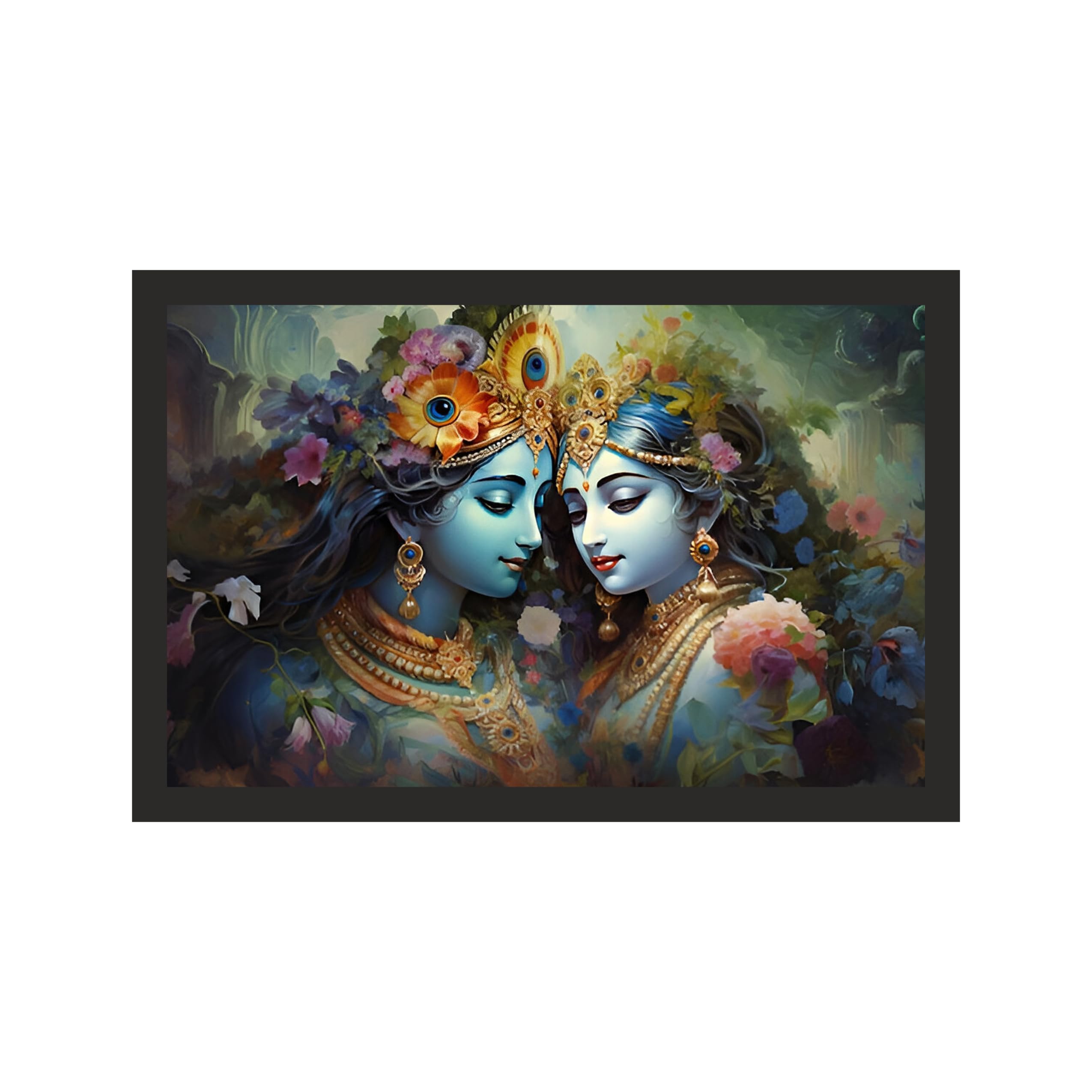 Majestic Radha Krishna Art - 24x16