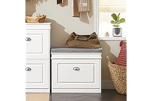 Haotian Compact Bench: Space-Saving Shoe Storage for Tiny Abode