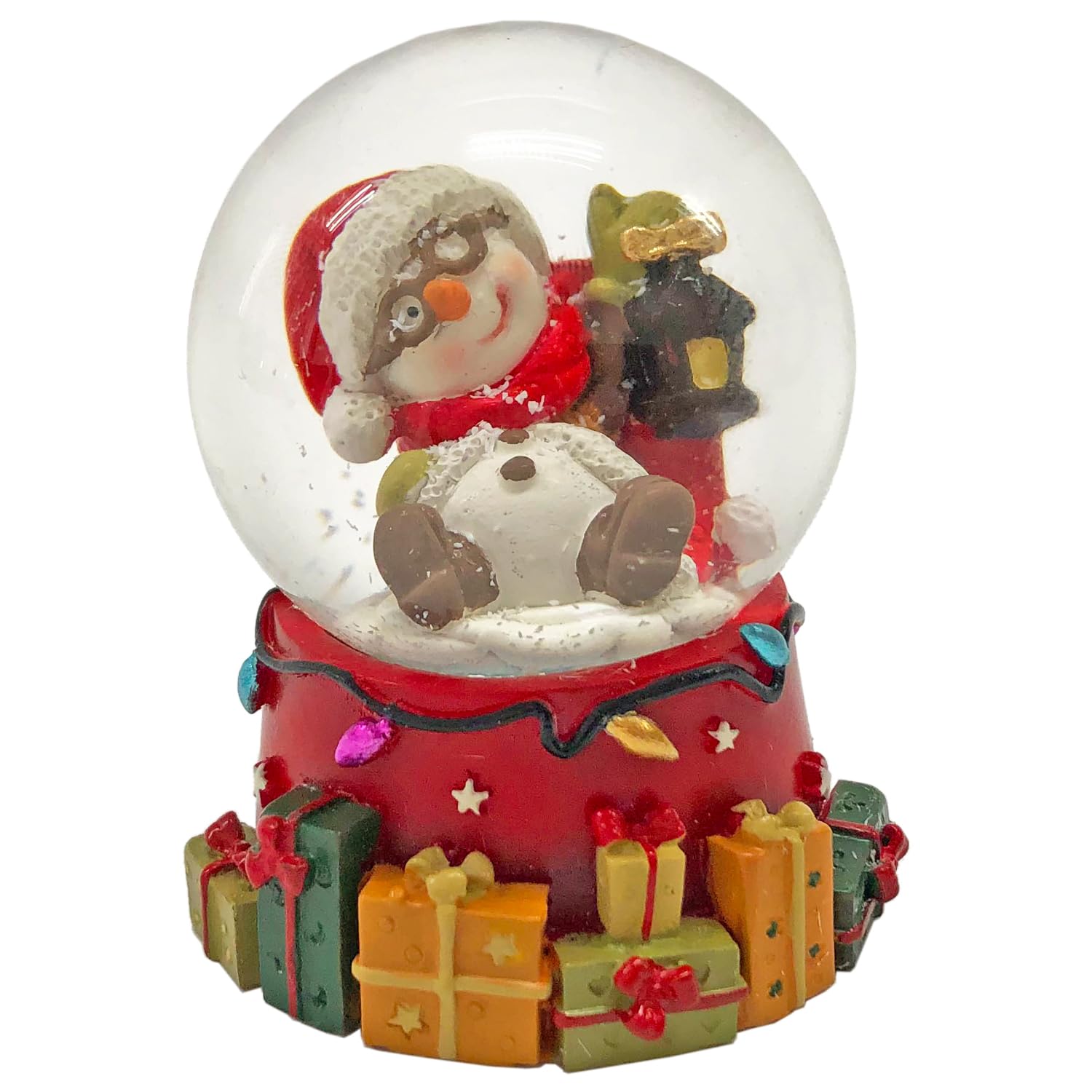 ムービングエアーディスプレイ・ドームスノーマン　JOA-175 Amazon.co.jp: クリスマス スノードーム スノーマン 置物 オブジェ 雪