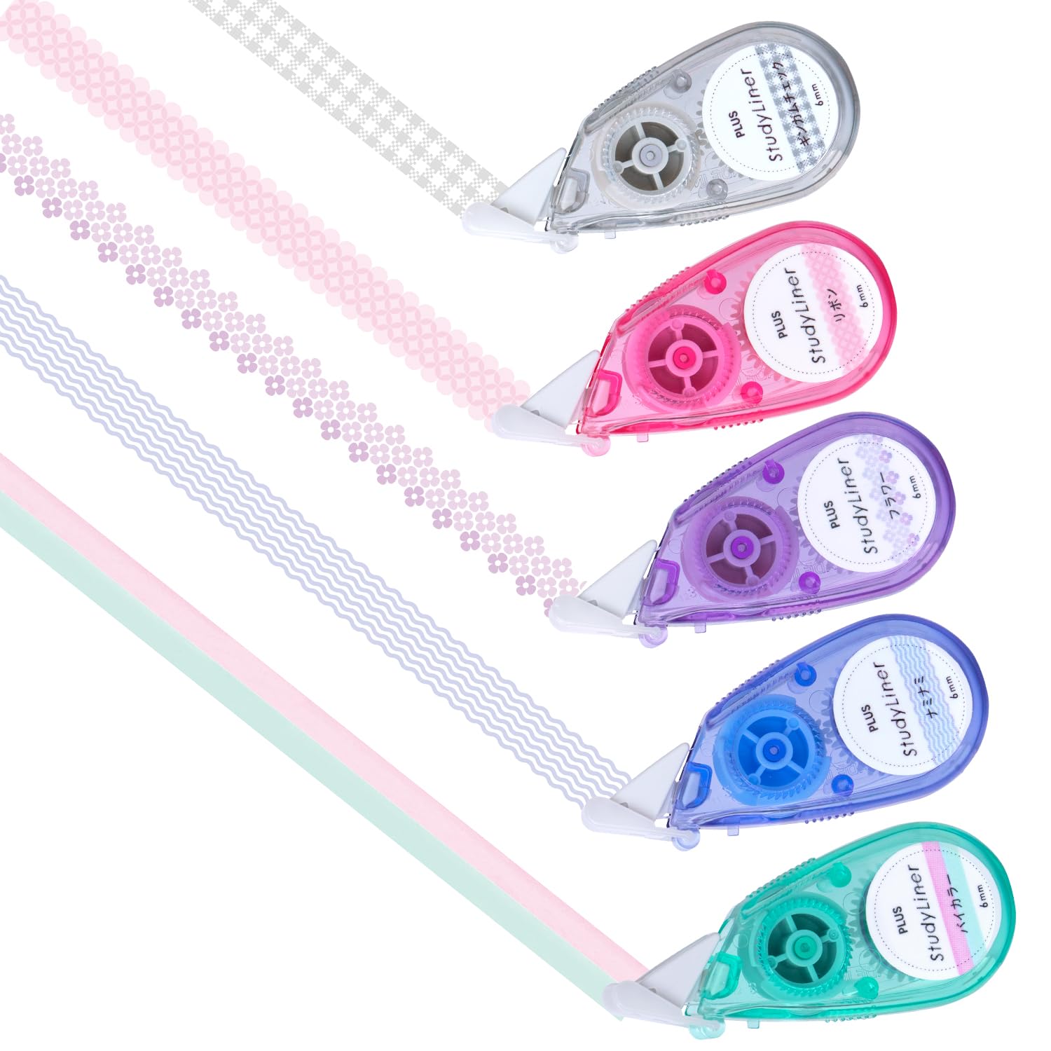 Amazon | プラス マーカー スタディライナー StudyLiner 5柄セット DC