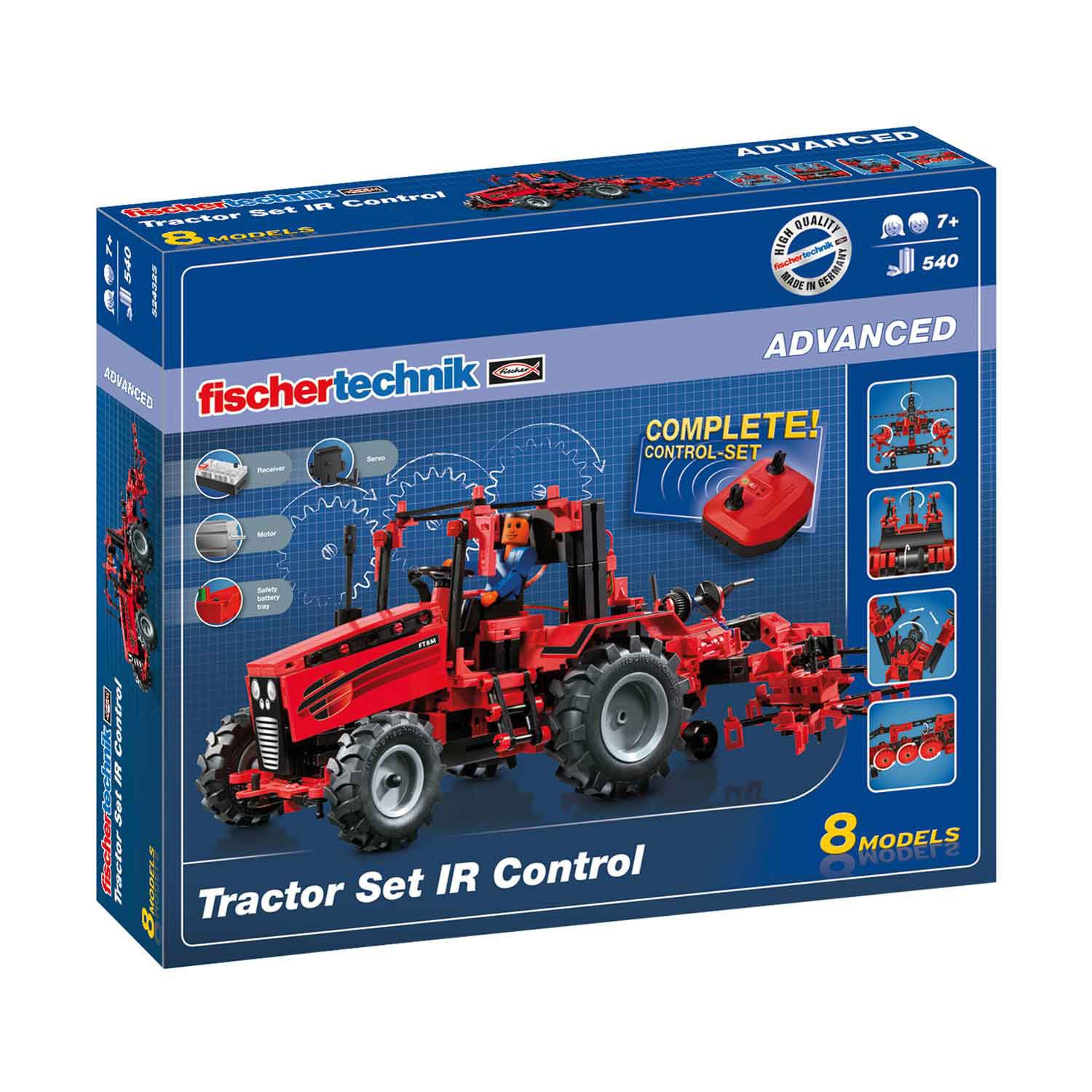 Fischertechnik 524325 "Advanced-Tractor IR Control" Construction Set