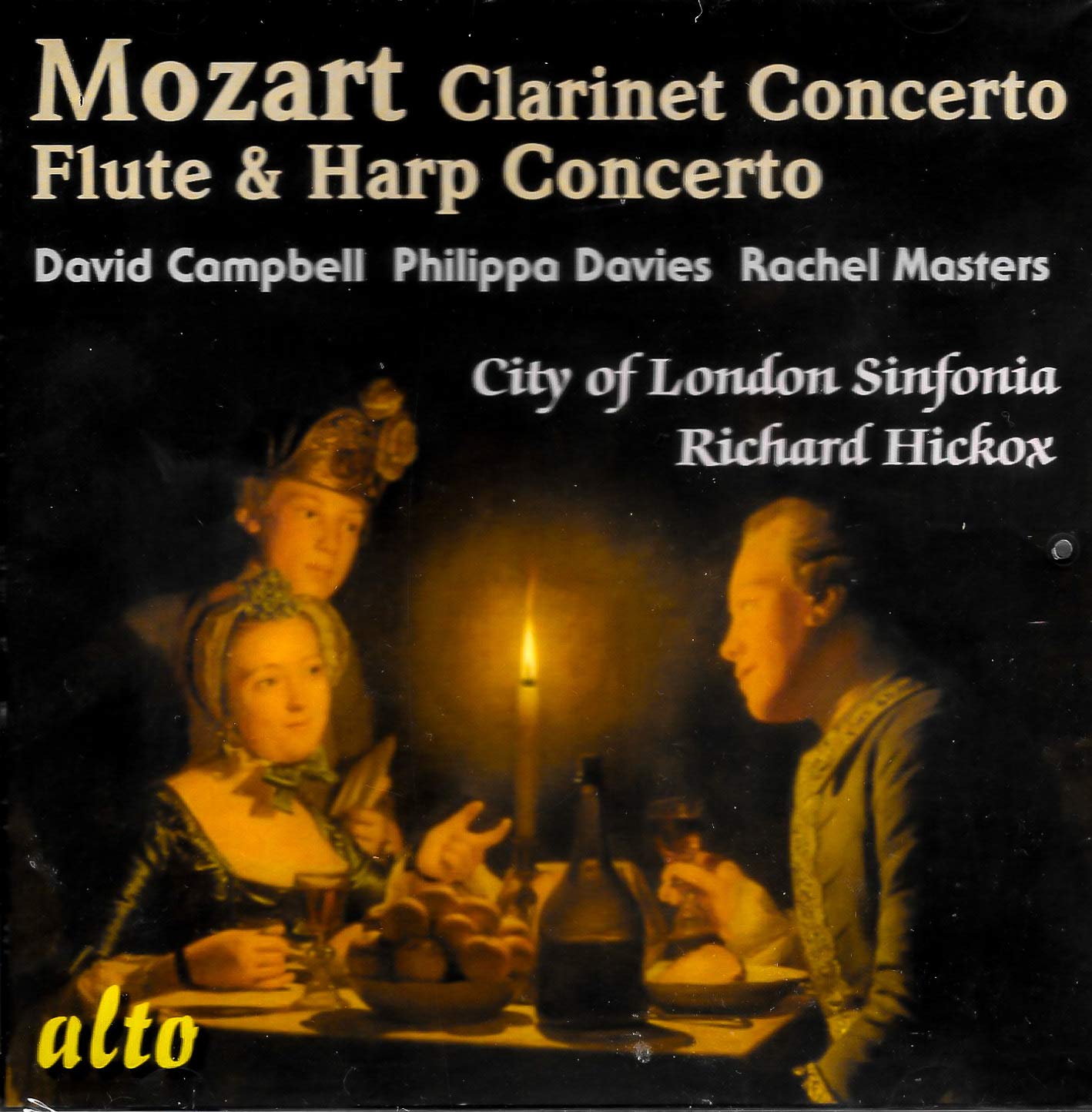 Clarinet Concerto, Flute & Harp Concerto