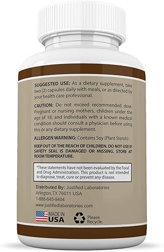 Miniatura 4 de Justified Laboratories Cabello anti canas 9000 ayuda a restaurar el color natural del cabello, 60 cápsulas por botella, paquete de 3