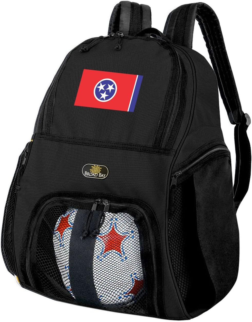Broad Bay Tennessee Soccer Backpack or Tennessee Flag Volleyball Bag