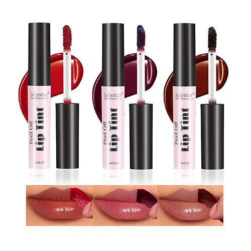 Tinte labial mate, 3 colores de larga duración, se despega, color mate, brillo de labios, impermeable, lápiz labial líquido, taza antiadherente,