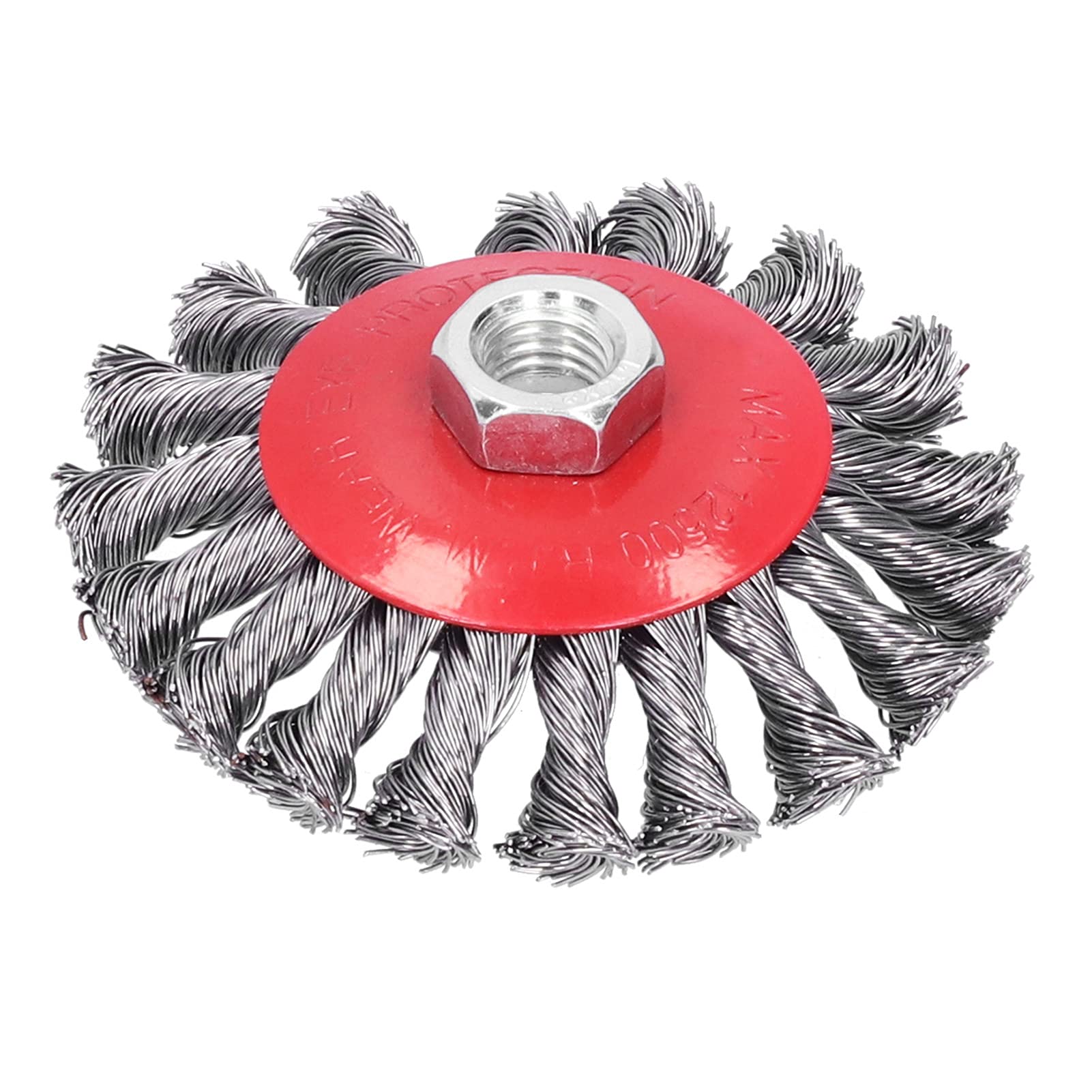 Lot De 4 Brosse Métallique Robuste Anti-Rouille - Poils Acier Inox, Poignée Bois Hêtre Ergonomique - Décapage & Nettoyage Pro