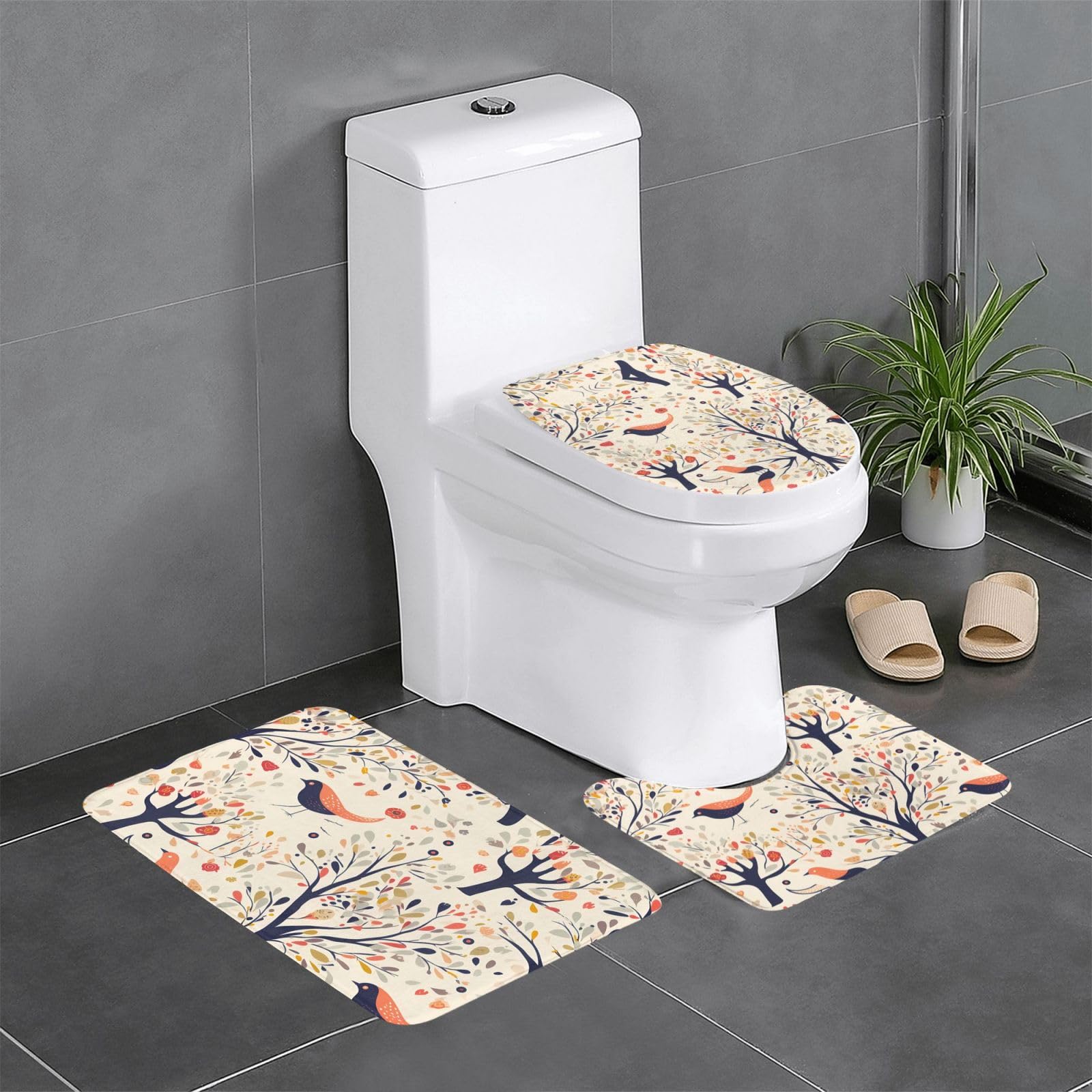 Tapis de salle de bain lavable pour éviter les glissades de sol