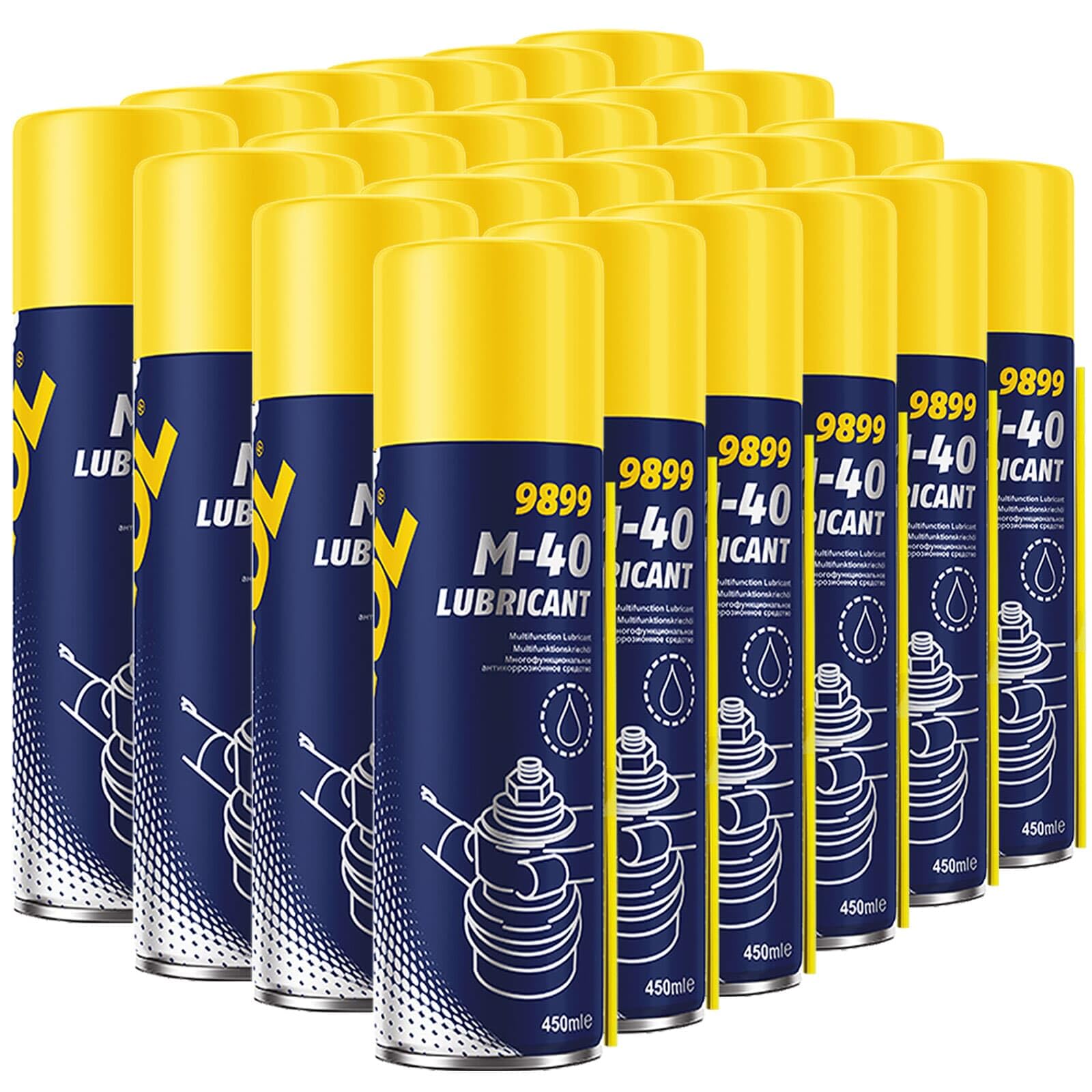 Mannol HTE - Germany (9899 2 Pc Pack M-40 Lubricant)